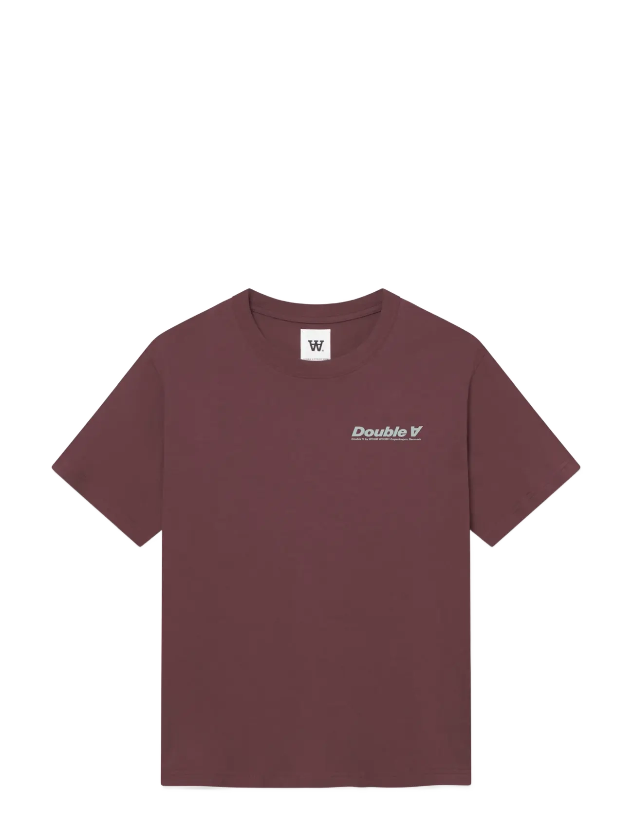 WOOD Wwliam Tee Aaneue 25220, S, T-shirts, Rot - Short-sleeved, Männerswear