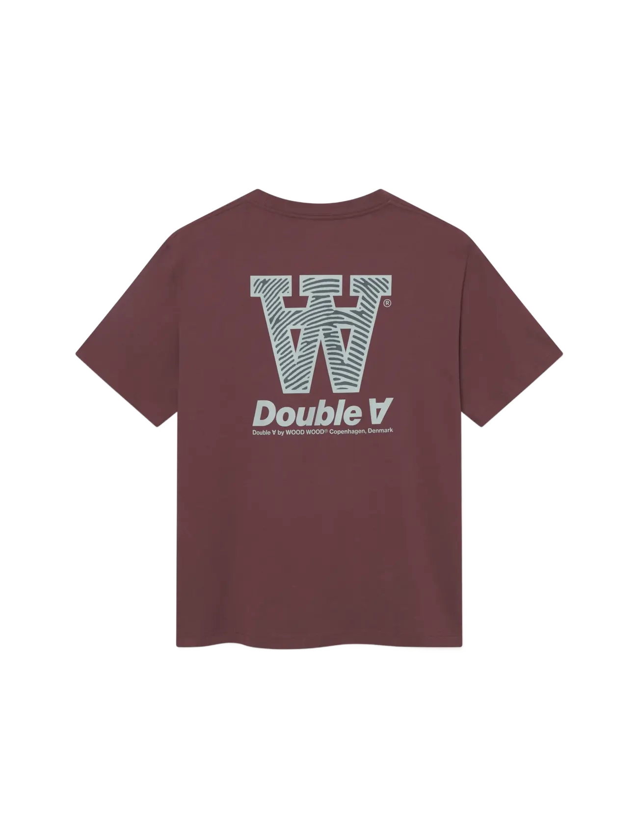 WOOD WOOD - WWLiam tee AAneue 25220 - kurzärmelig - decadent chocolate - 1