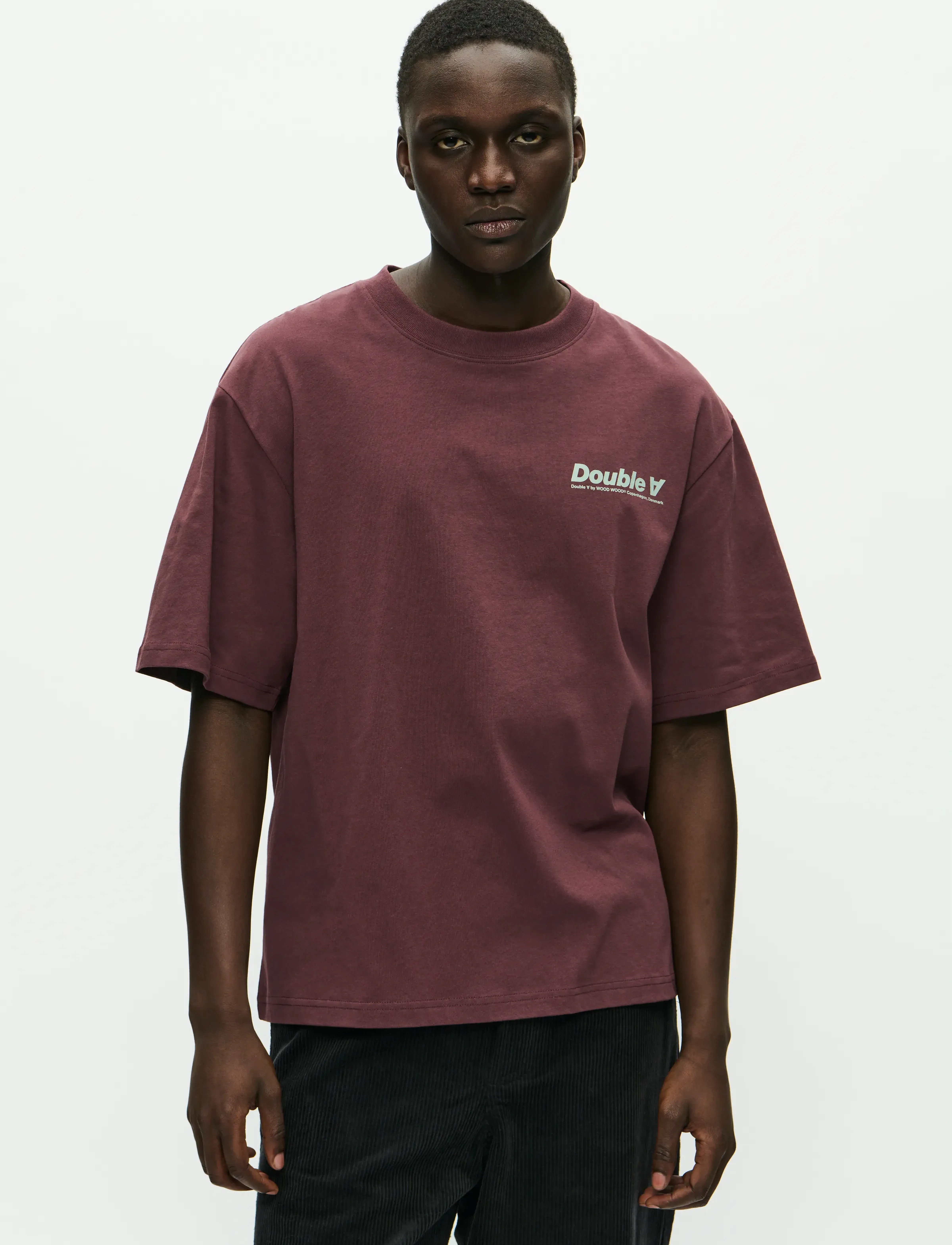 WOOD WOOD - WWLiam tee AAneue 25220 - kurzärmelig - decadent chocolate - 3