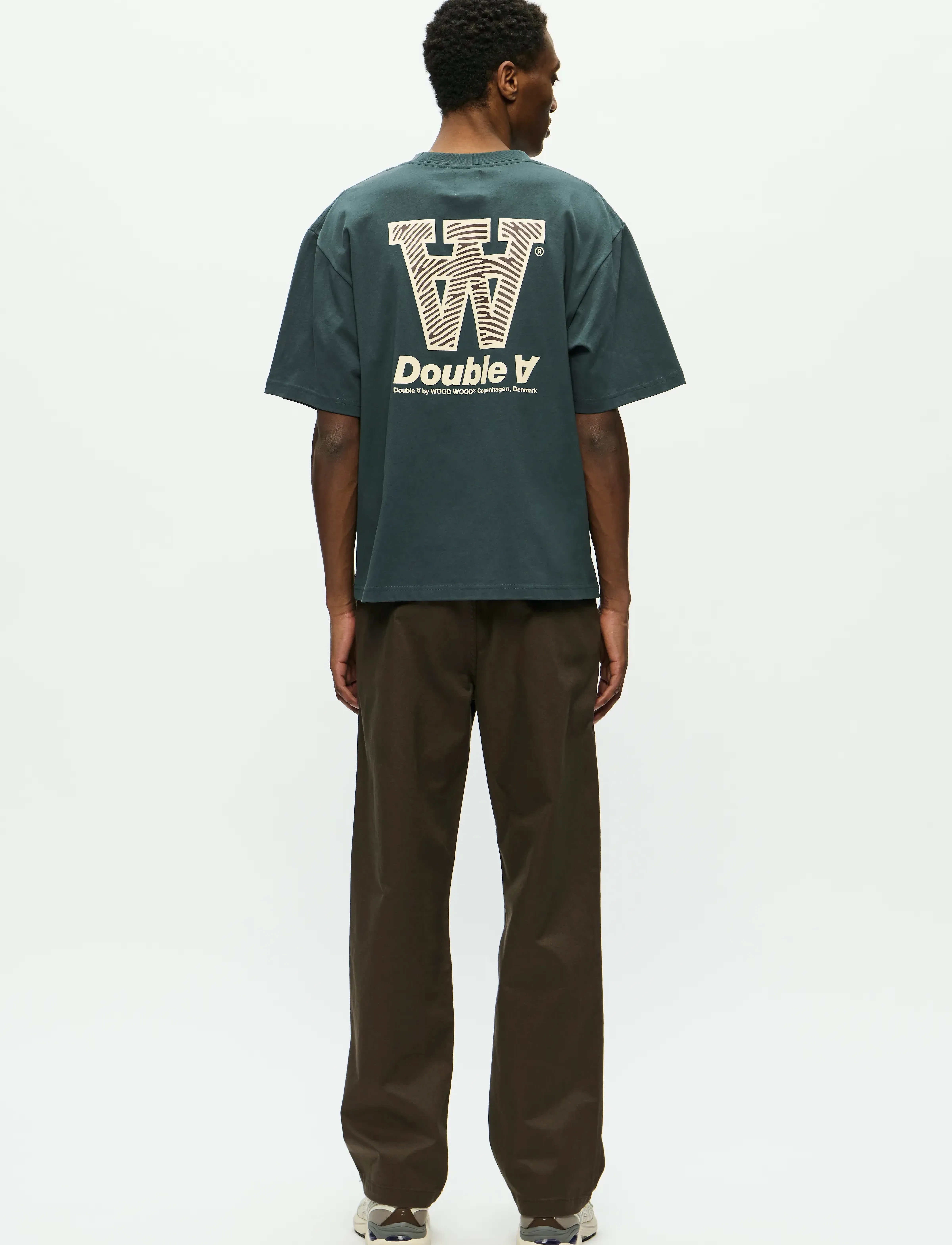 WOOD WOOD - WWLiam tee AAneue 25220 - kurzärmelig - green gables - 4