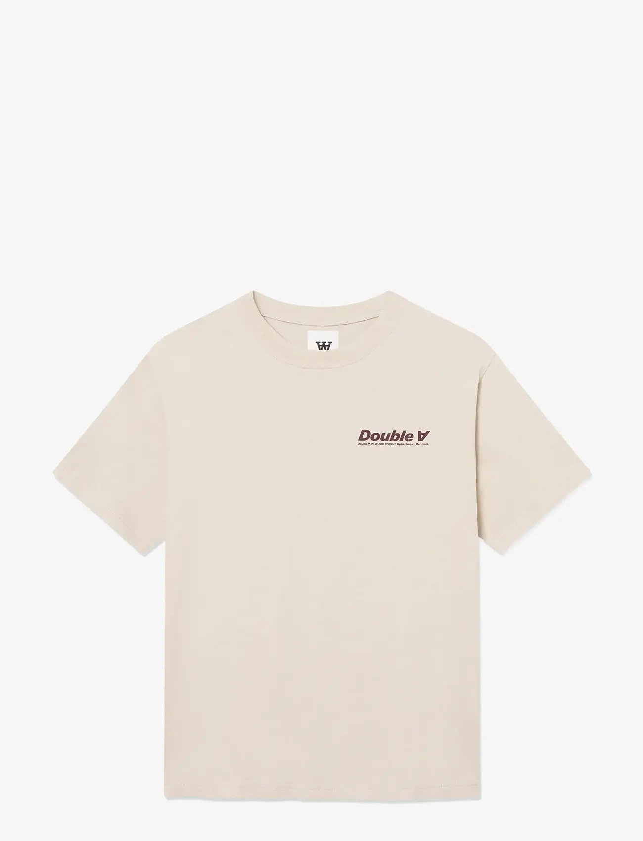 WOOD WOOD - WWLiam tee AAneue 25220 - kortærmede t-shirts - moonstruck - 1