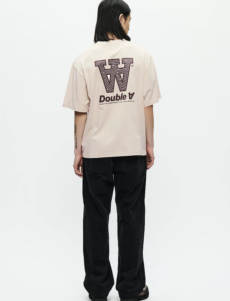 WOOD WOOD - WWLiam tee AAneue 25220 - kortærmede t-shirts - moonstruck - 5