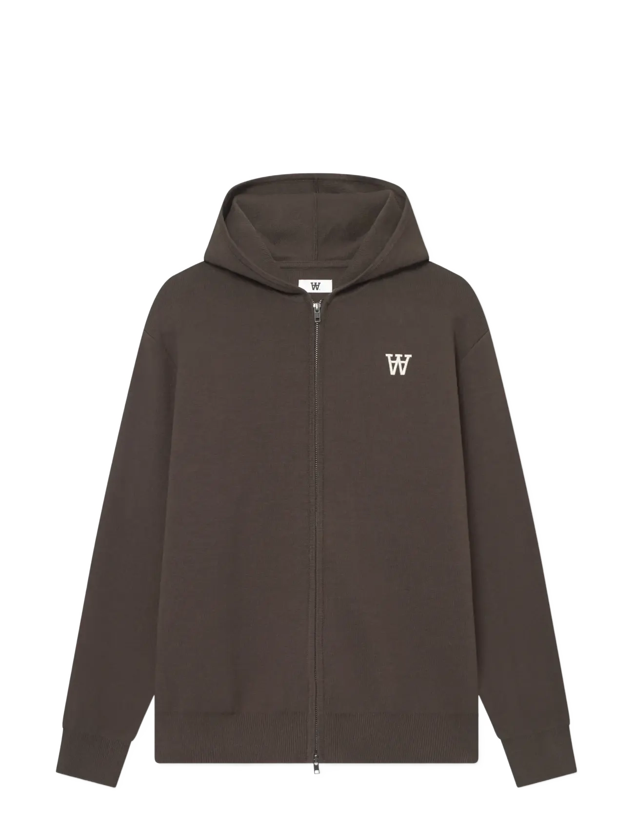 WOOD WOOD Wwcurt Zipper 25212 Braun - S - Herren
