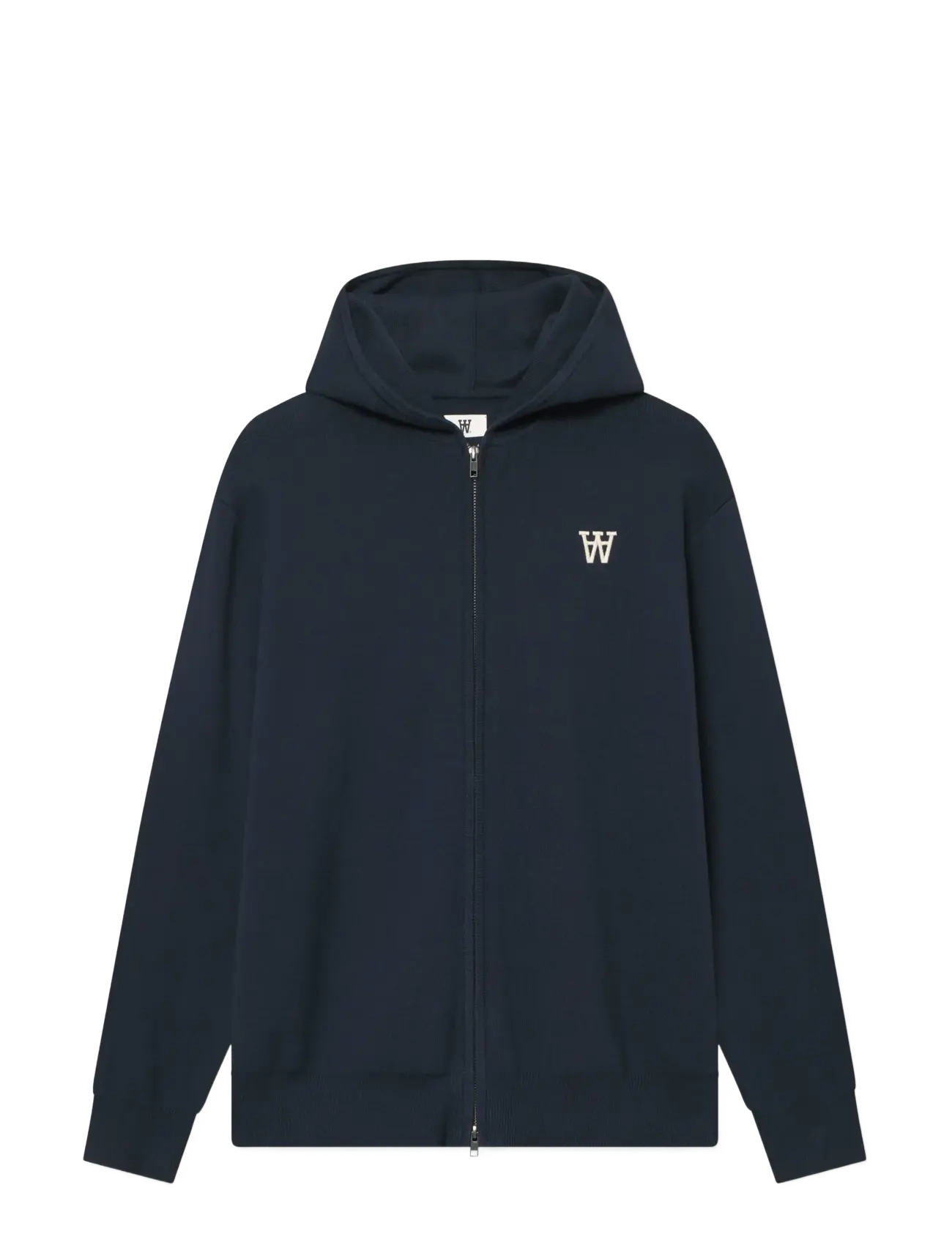 WOOD WOOD Wwcurt Zipper 25212 Navy - XS - Herren