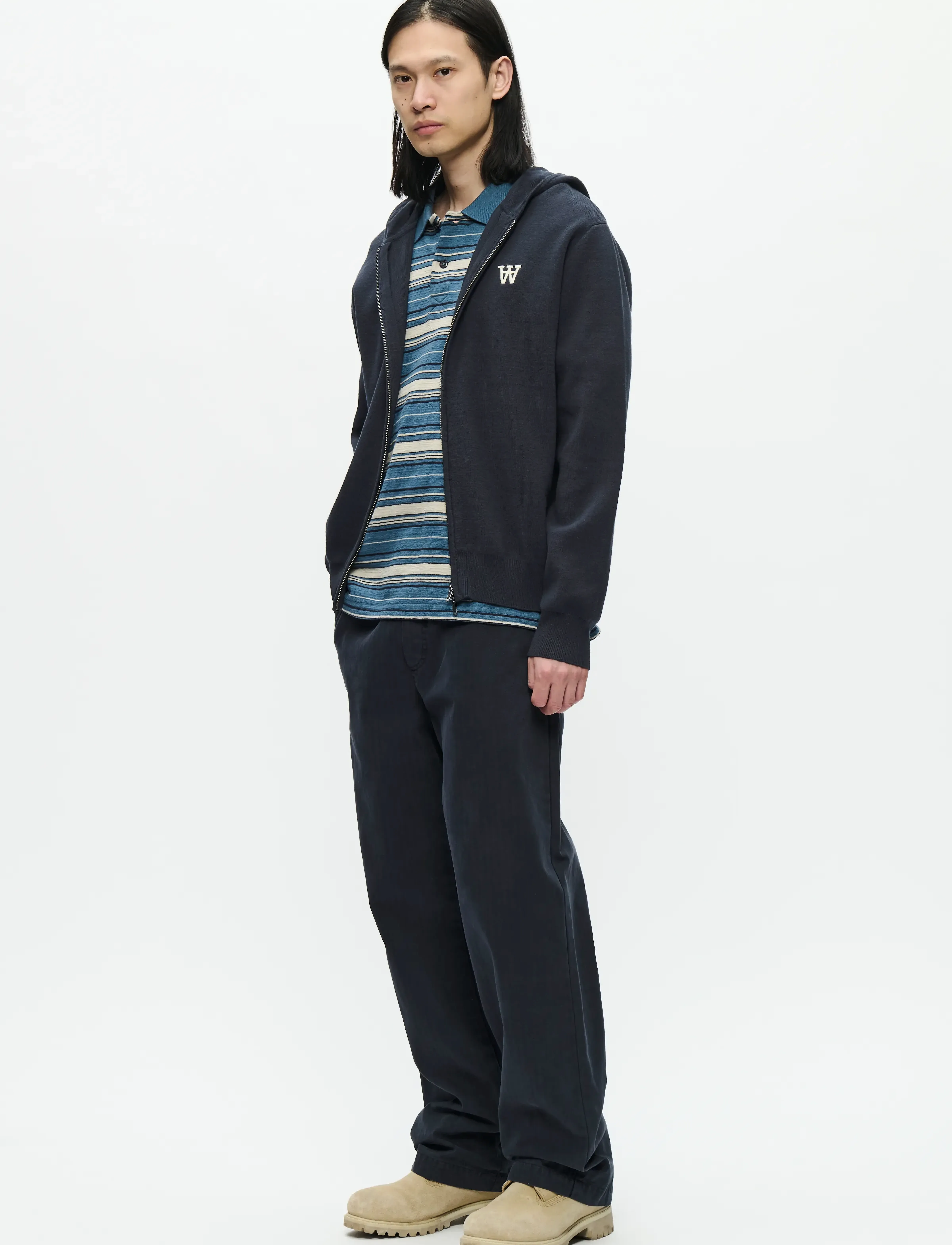 WOOD WOOD - WWCurt Zipper 25212 - hoodies - salute - 2