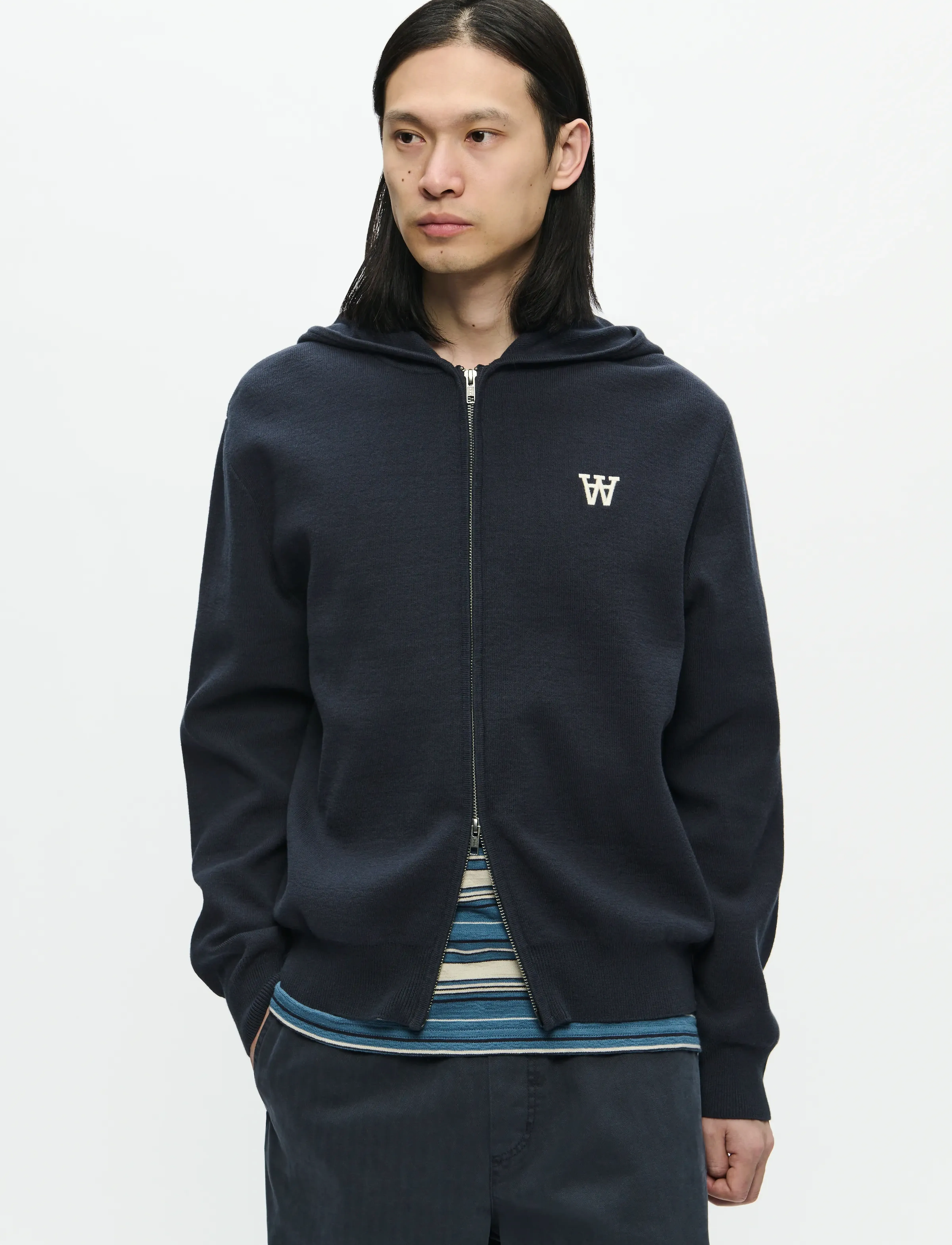 WOOD WOOD - WWCurt Zipper 25212 - hoodies - salute - 3