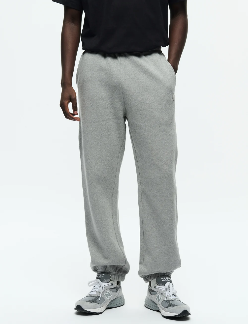 WOOD WOOD - WWCal jogger 25080 - shop by style - light melange grey - 0