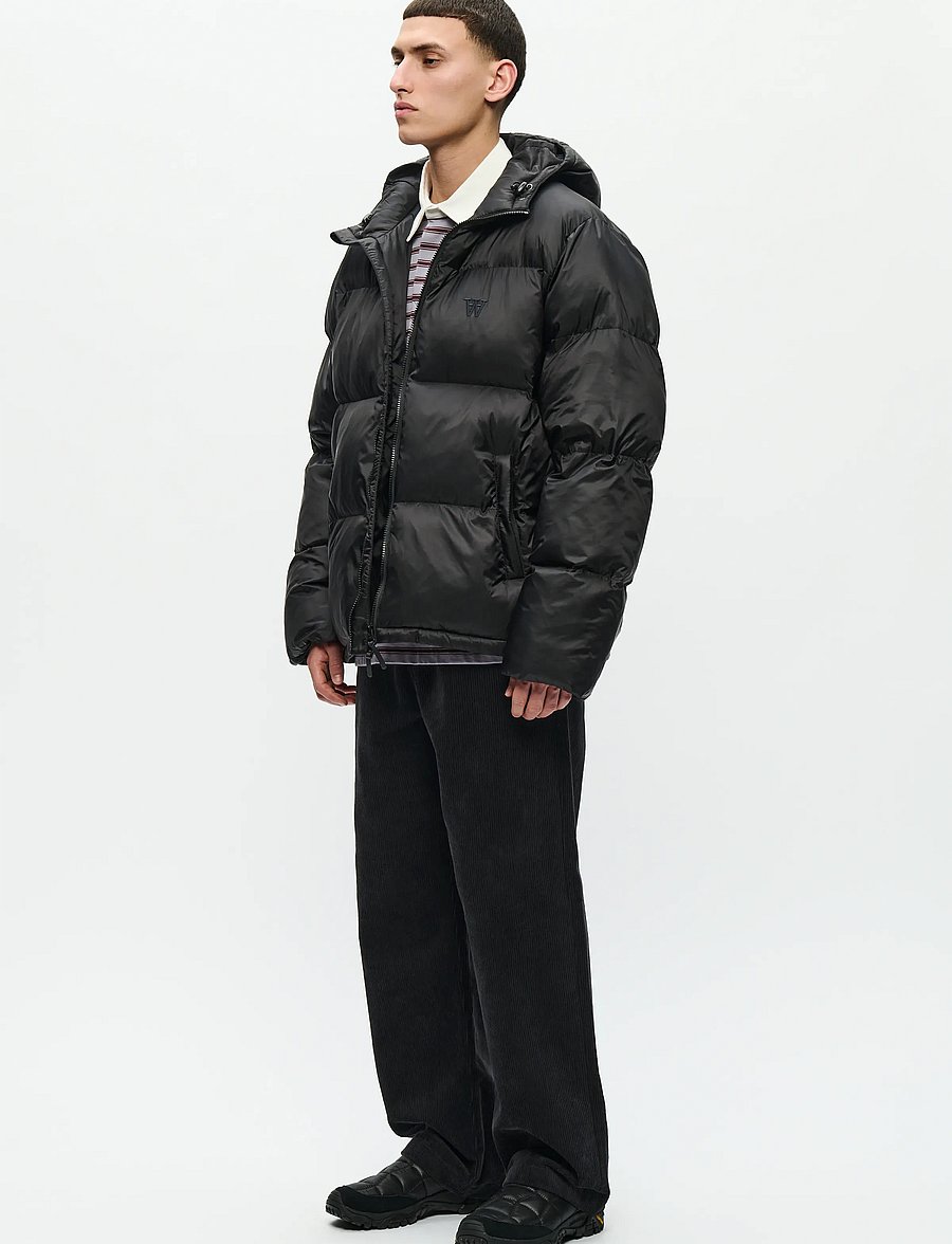 WOOD WOOD - WWClaus puffer jacket 25233 - vinterjakker - black - 2