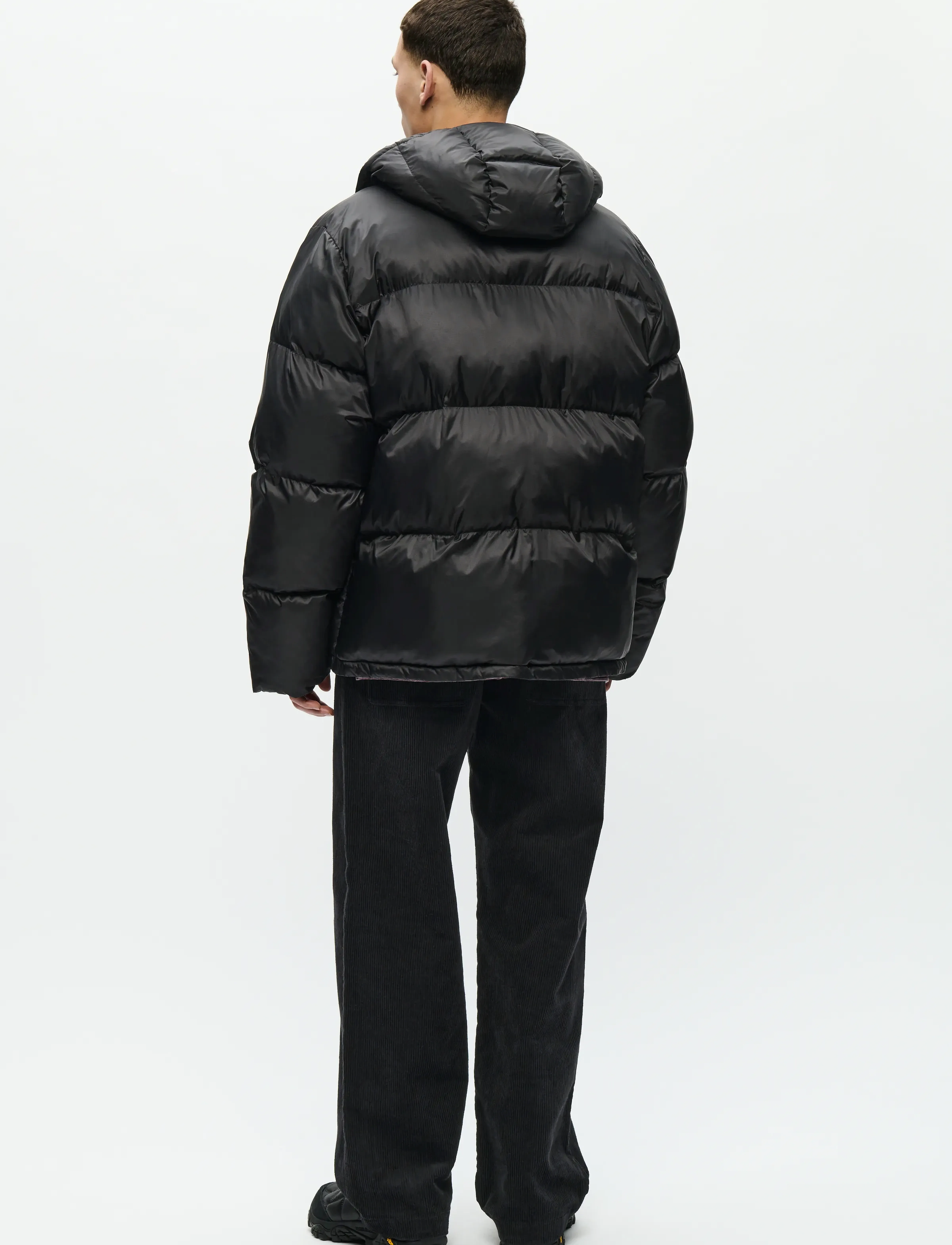 WOOD WOOD - WWClaus puffer jacket 25233 - untuvatakit - black - 3