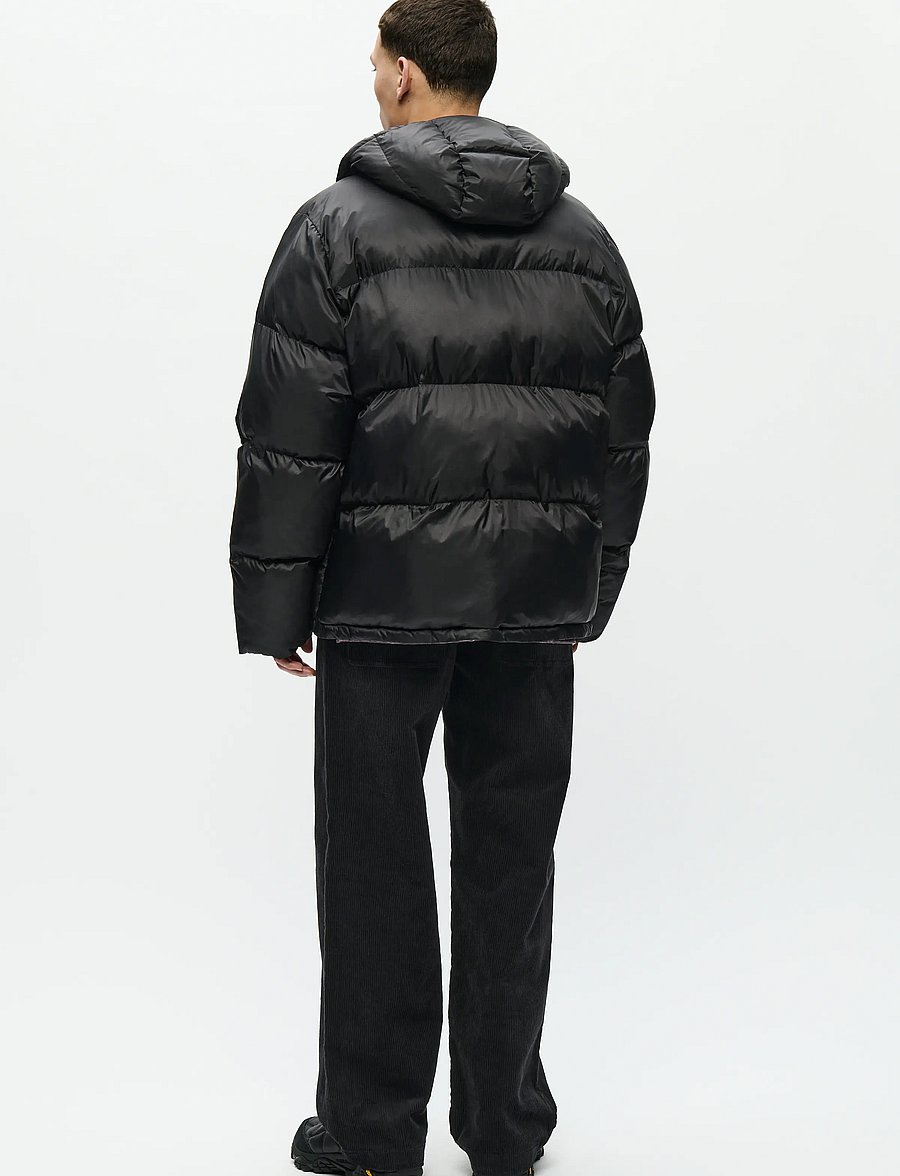 WOOD WOOD - WWClaus puffer jacket 25233 - vinterjakker - black - 3
