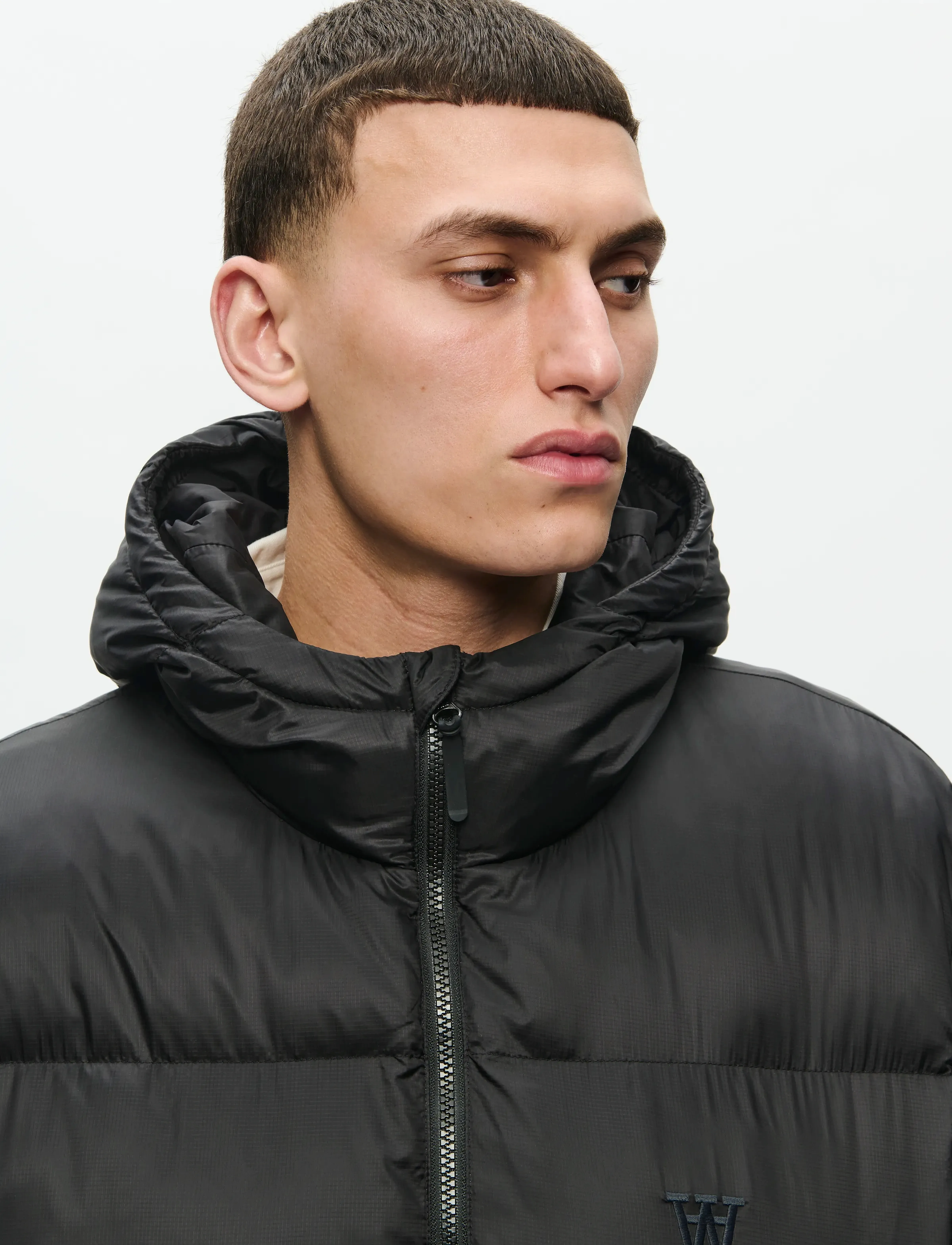 WOOD WOOD - WWClaus puffer jacket 25233 - untuvatakit - black - 4
