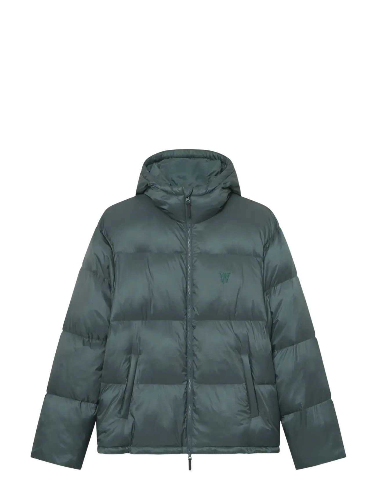 WOOD WOOD WWClaus puffer jacket 25233 - Fodrade jackor - GREEN GABLES / green