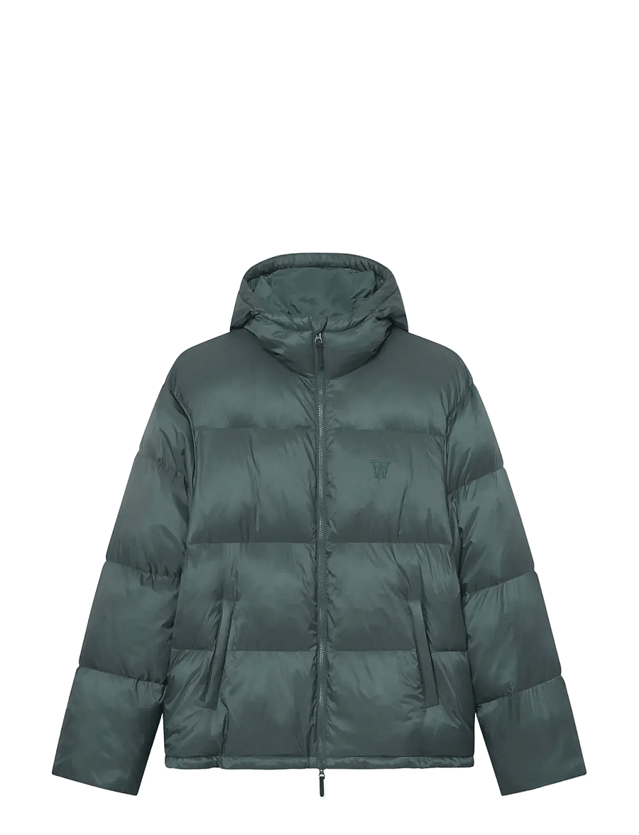 WOOD WOOD - WWClaus puffer jacket 25233 - daunenjacken - green gables - 1