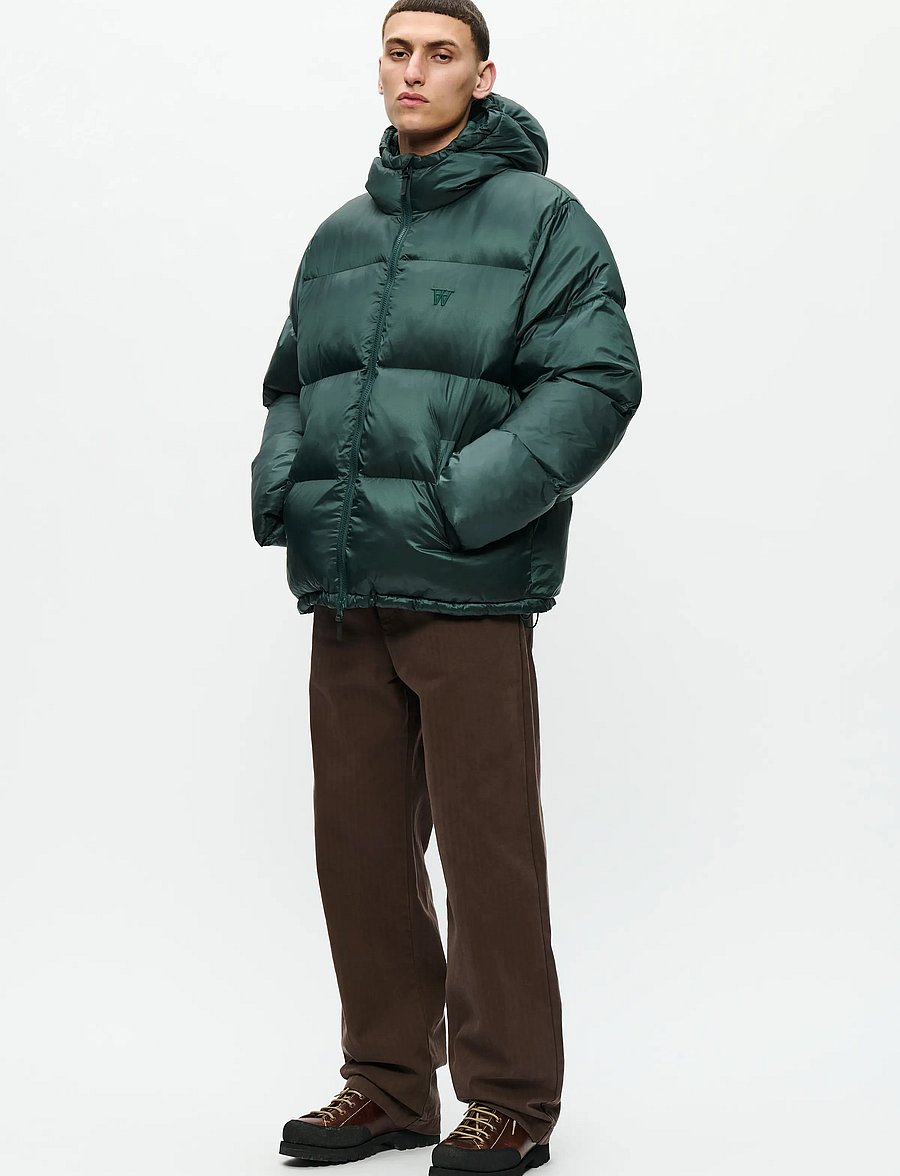 WOOD WOOD - WWClaus puffer jacket 25233 - daunenjacken - green gables - 2