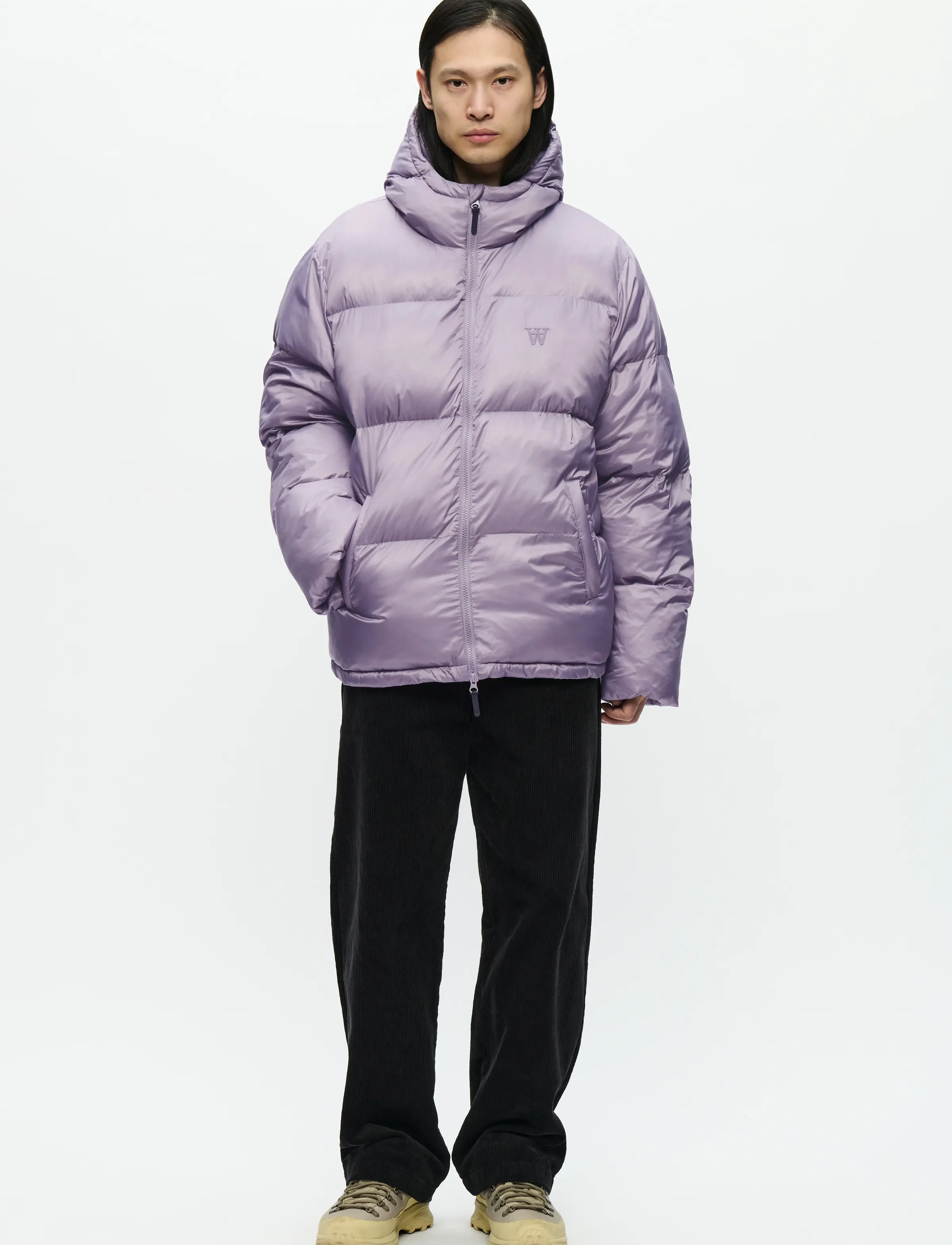 WOOD WOOD - WWClaus puffer jacket 25233 - dunjakker - minimal gray - 2