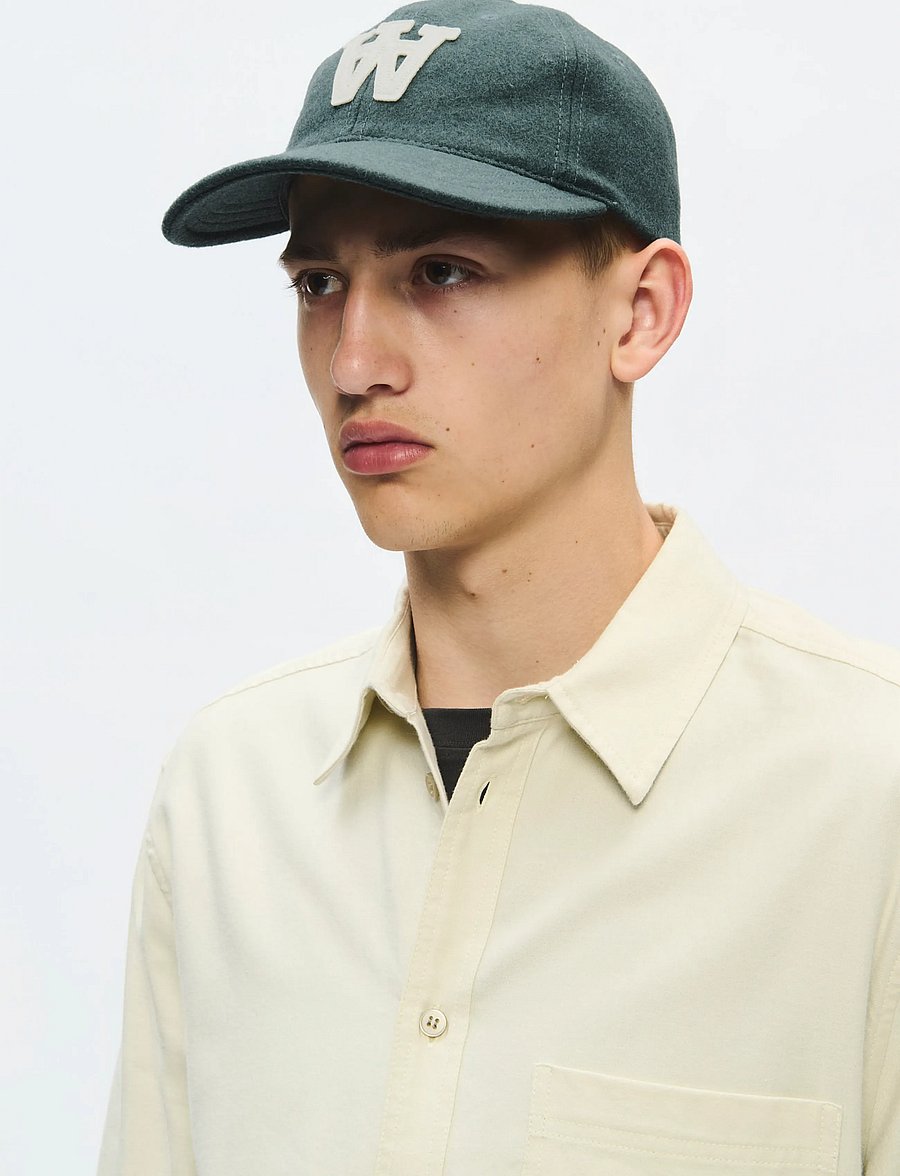 WOOD WOOD - WWAA felt patch cap 25250 - kappen - ponderosa pine - 0