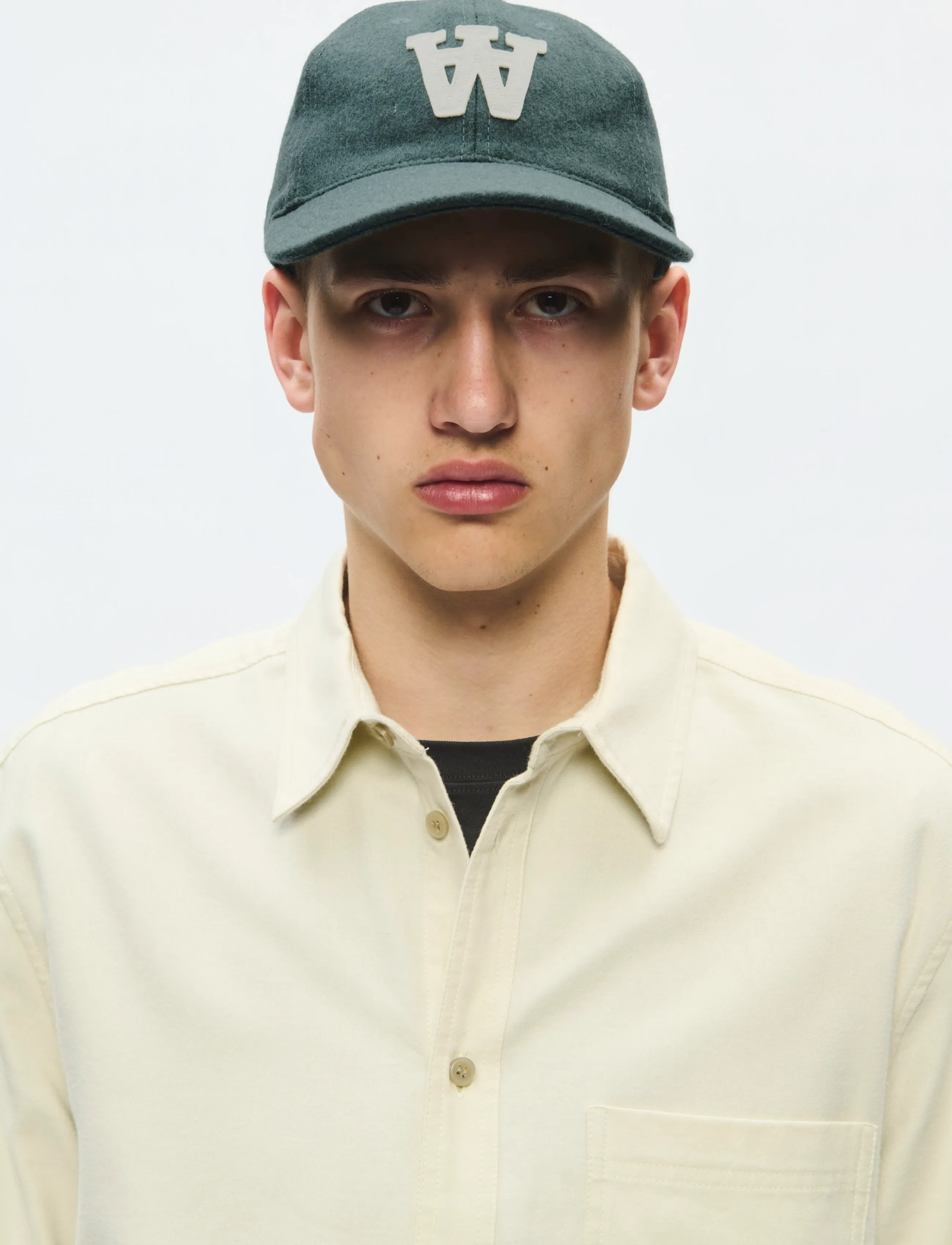 WOOD WOOD - WWAA felt patch cap 25250 - kappen - ponderosa pine - 3