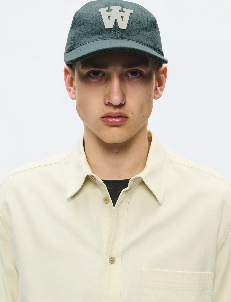 WOOD WOOD - WWAA felt patch cap 25250 - kappen - ponderosa pine - 3
