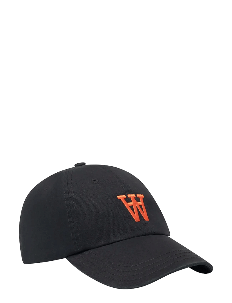 WOOD WOOD - WWAAstandard cap 25246 - kasketter - black - 1