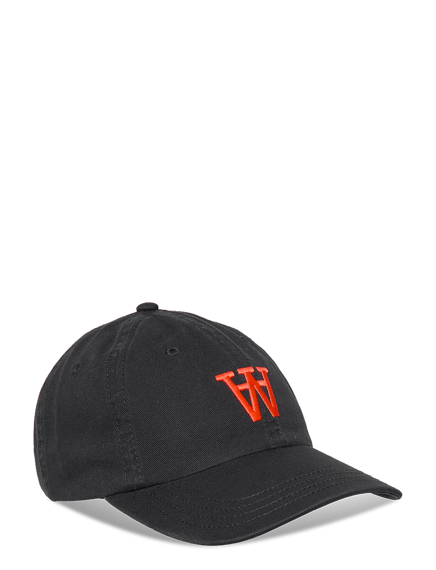 WOOD WOOD - WWAAstandard cap 25246 - kasketter - black - 1