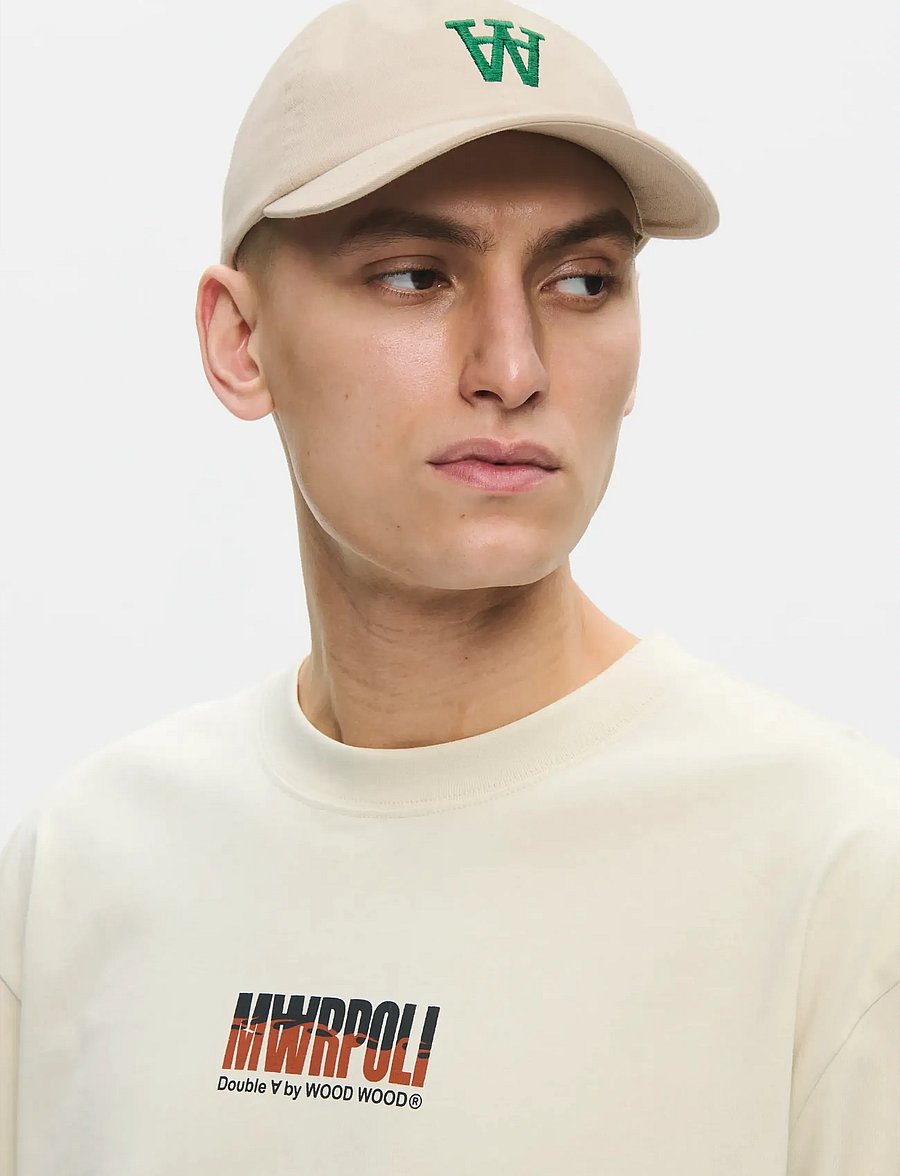 WOOD WOOD - WWAAstandard cap 25246 - nokamütsid - creme - 0