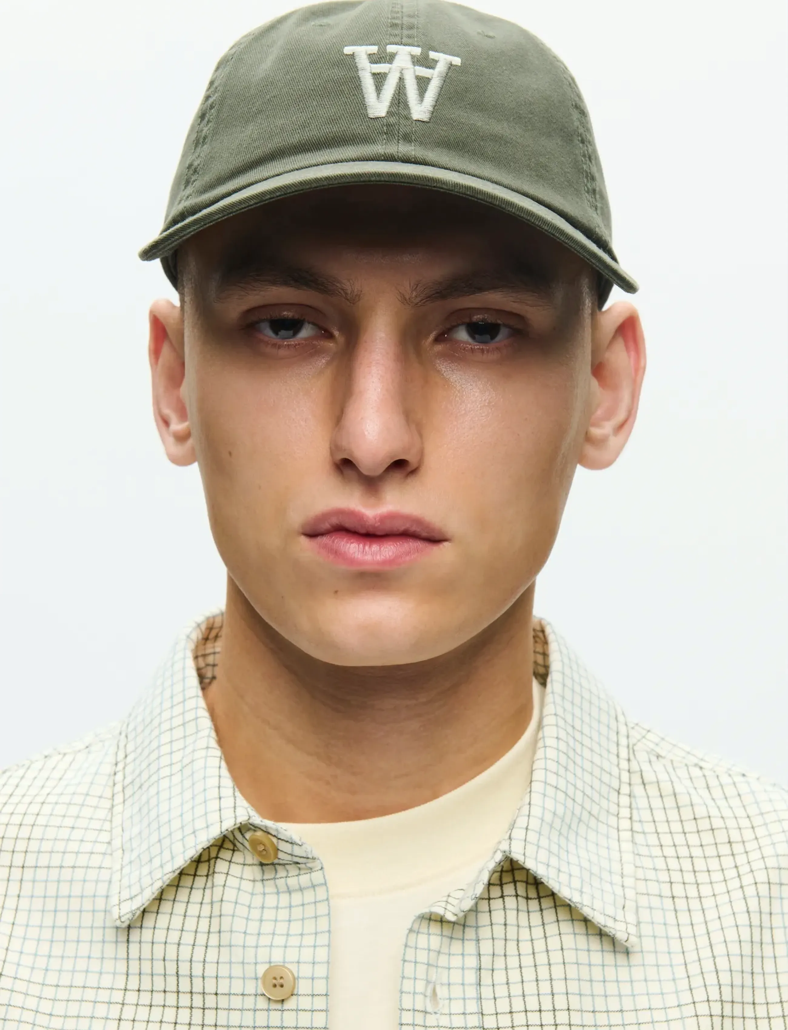 WOOD WOOD Wwaastandard Cap 25246, One Size, Khaki green, Hovedbeklædning > Kasketter, Herre