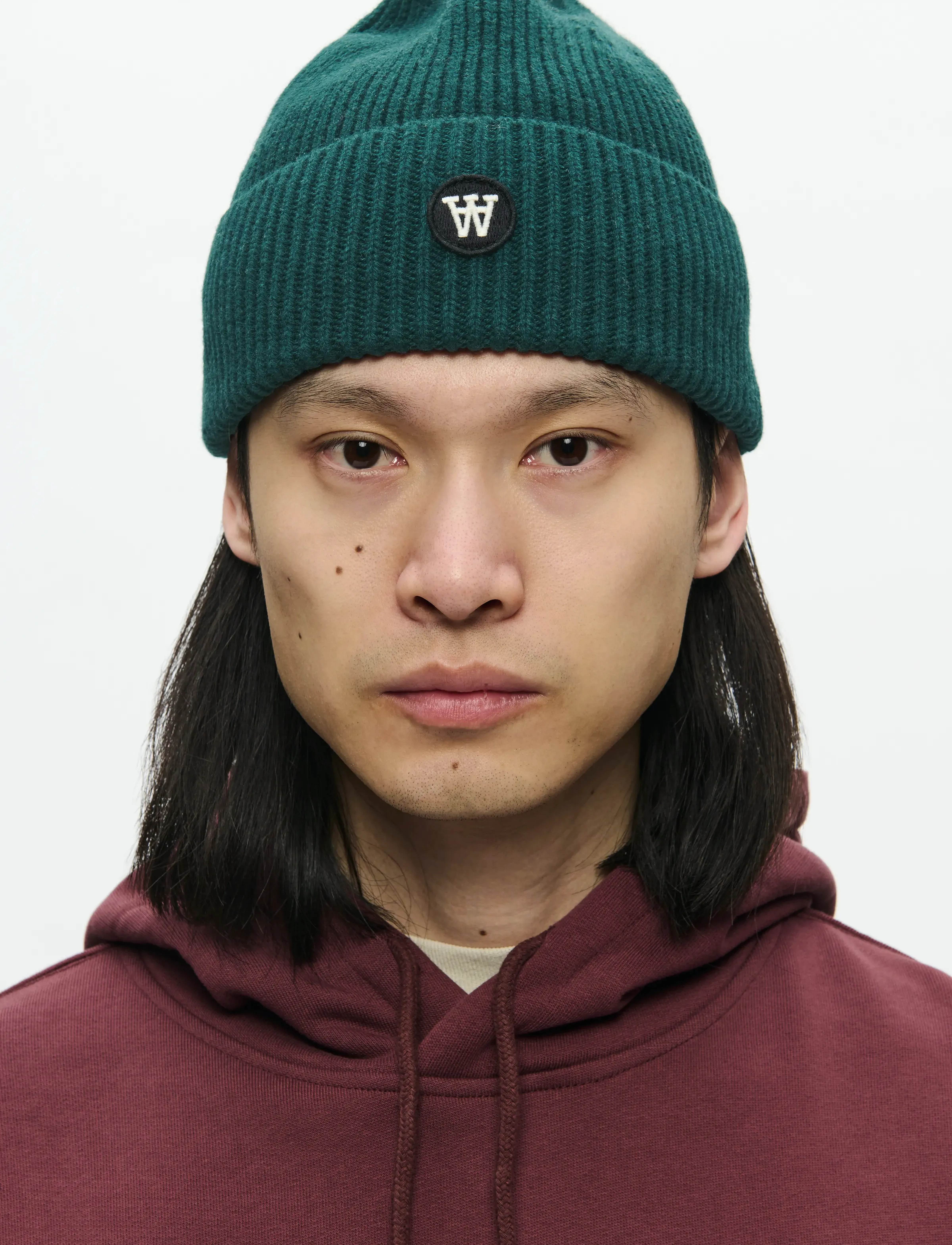 WOOD WOOD WWVin beanie 25253 - Festival outfit - GREEN GABLES / green
