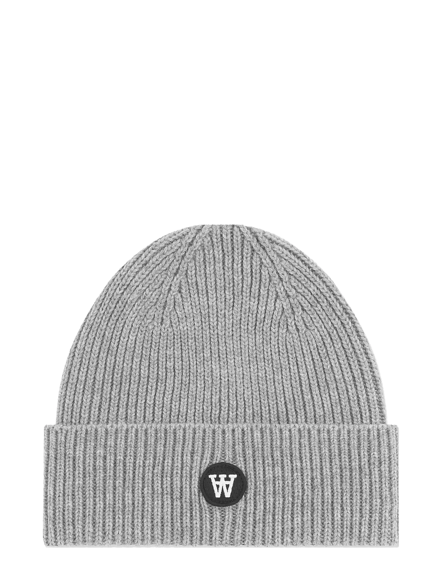 WOOD WOOD - WWVin beanie 25253 - nach stil kaufen - grey melange - 1