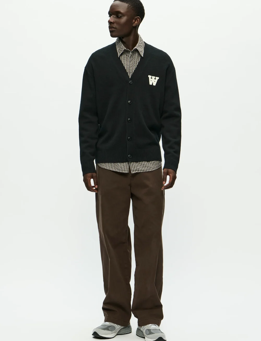 WOOD WOOD - WWTay cardigan 25081 - cardigans - black - 2