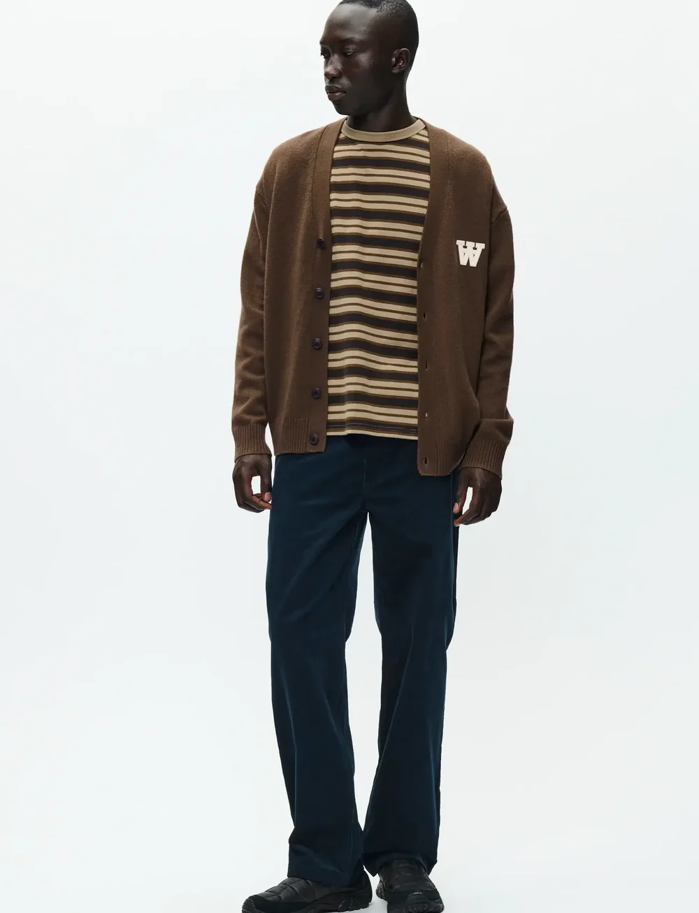 WOOD WOOD - WWTay cardigan 25081 - cardigans - desert palm - 2