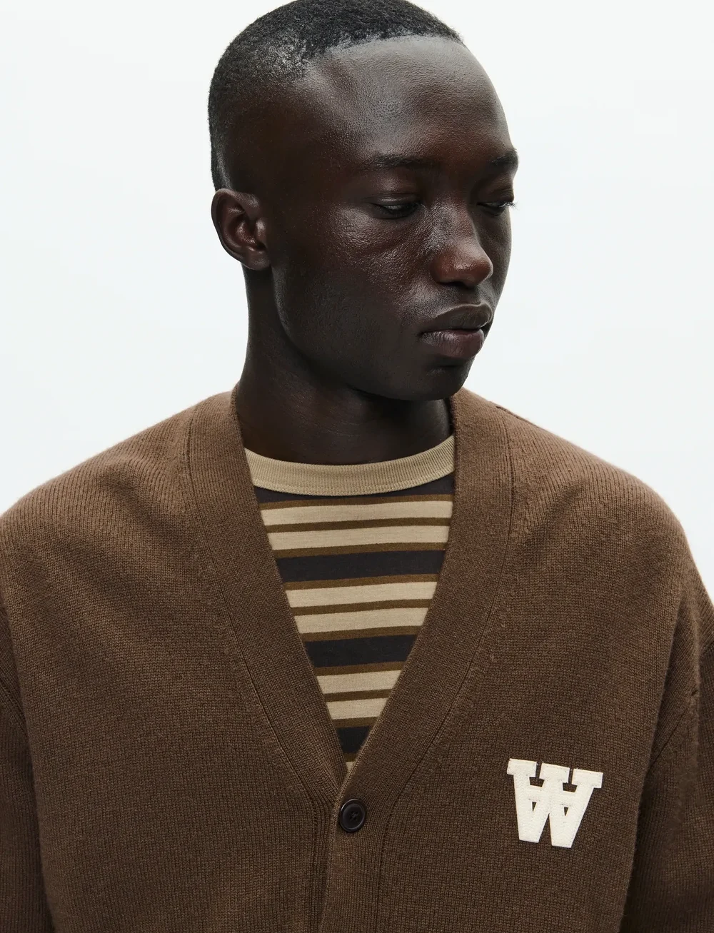 WOOD WOOD - WWTay cardigan 25081 - cardigans - desert palm - 4