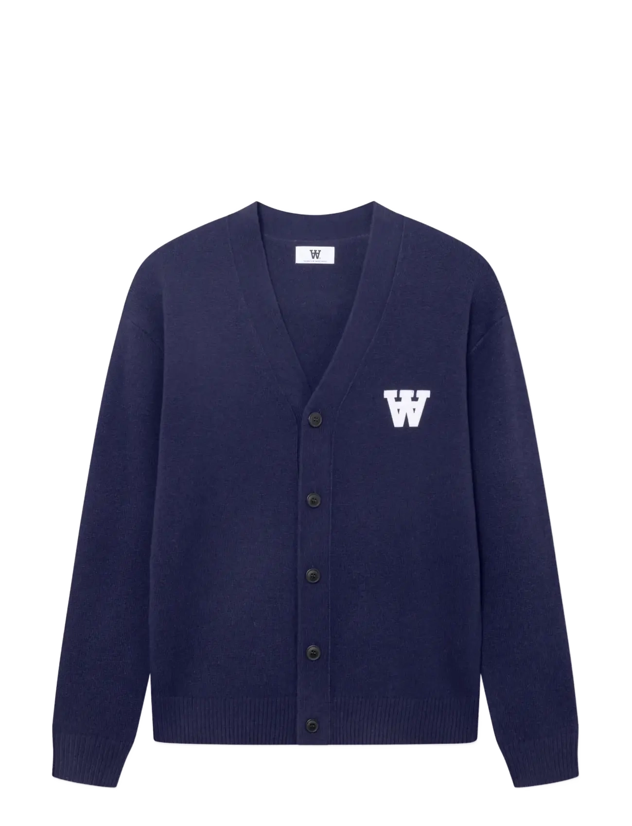 WOOD WOOD WWTay cardigan 25081 - Knitwear - OCEAN CAVERN / navy