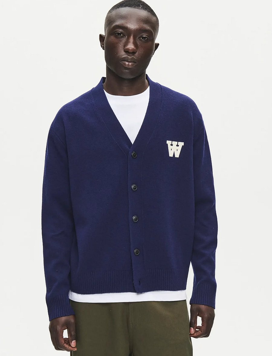 WOOD WOOD - WWTay cardigan 25081 - cardigans - ocean cavern - 0