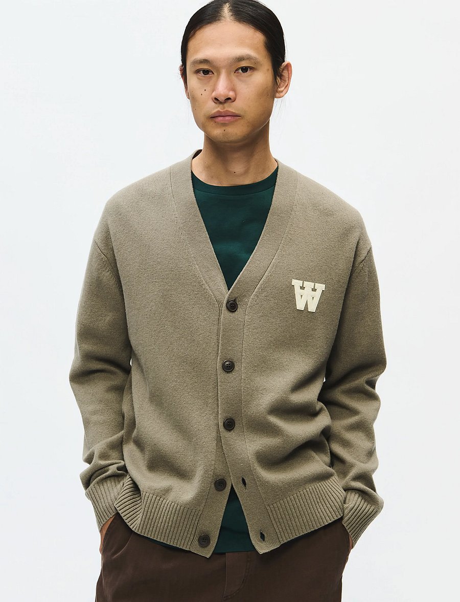 WOOD WOOD - WWTay cardigan 25081 - cardigans - overland trek - 0
