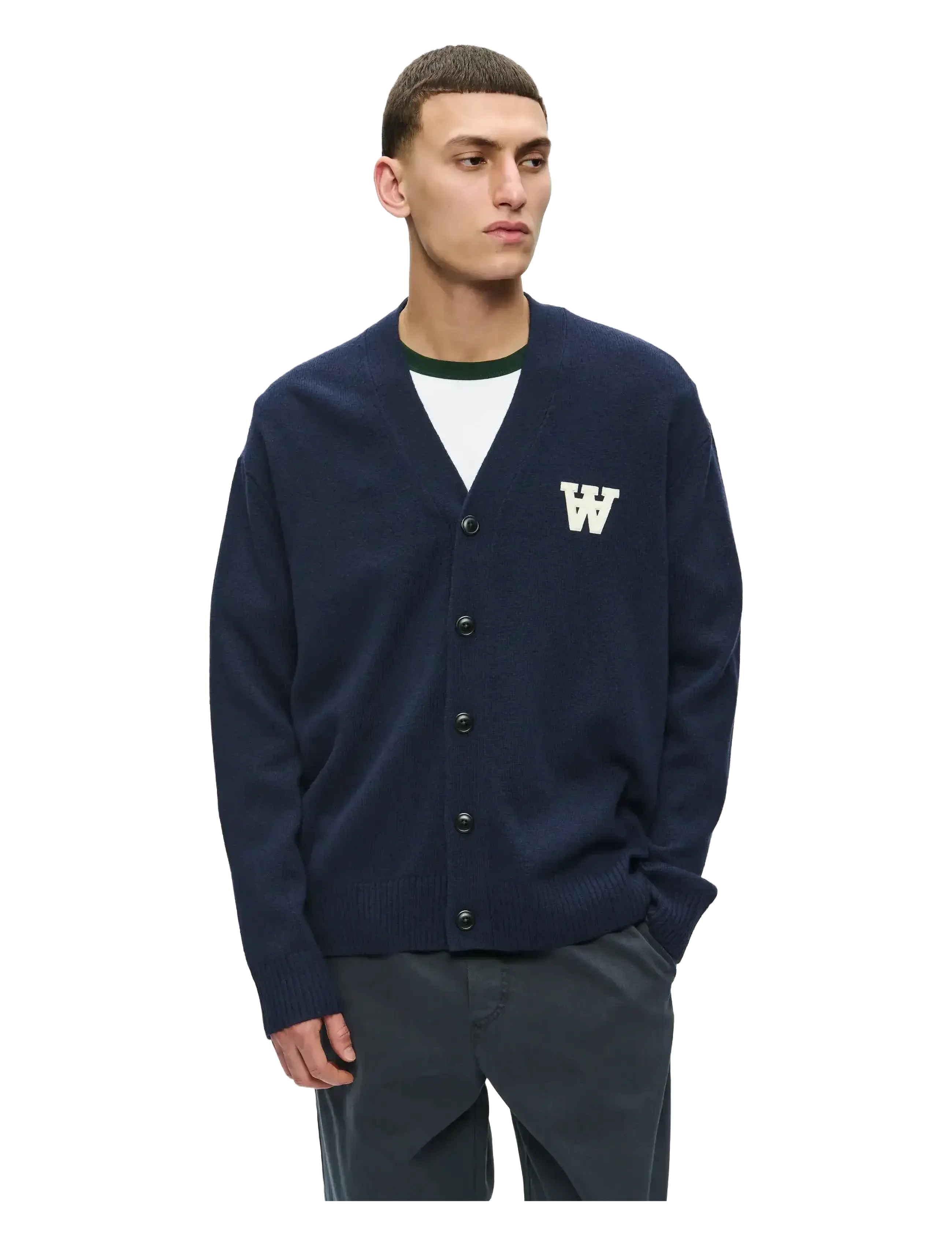 WOOD WOOD - WWTay cardigan 25081 - gilets - salute - 1