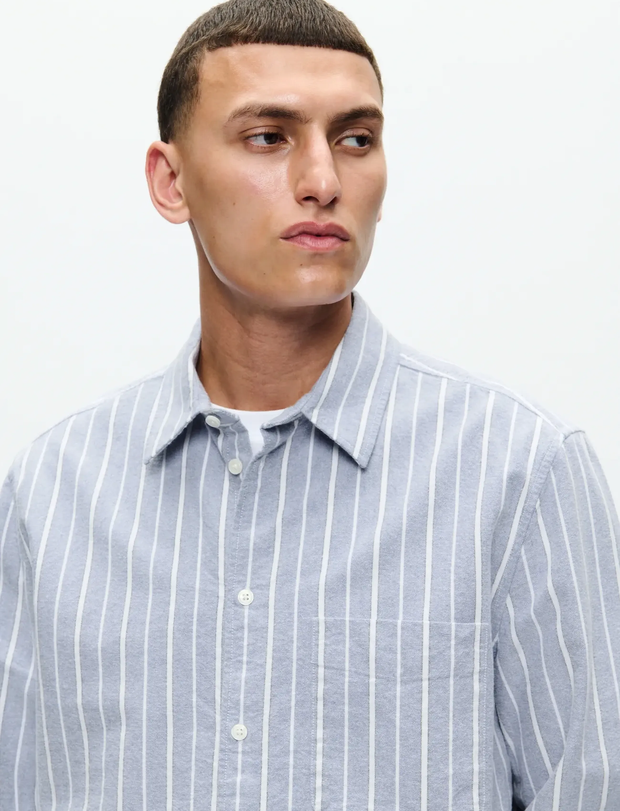 WOOD WOOD - WWAdrian shirt st 25274 - skipper blue stripe - 4