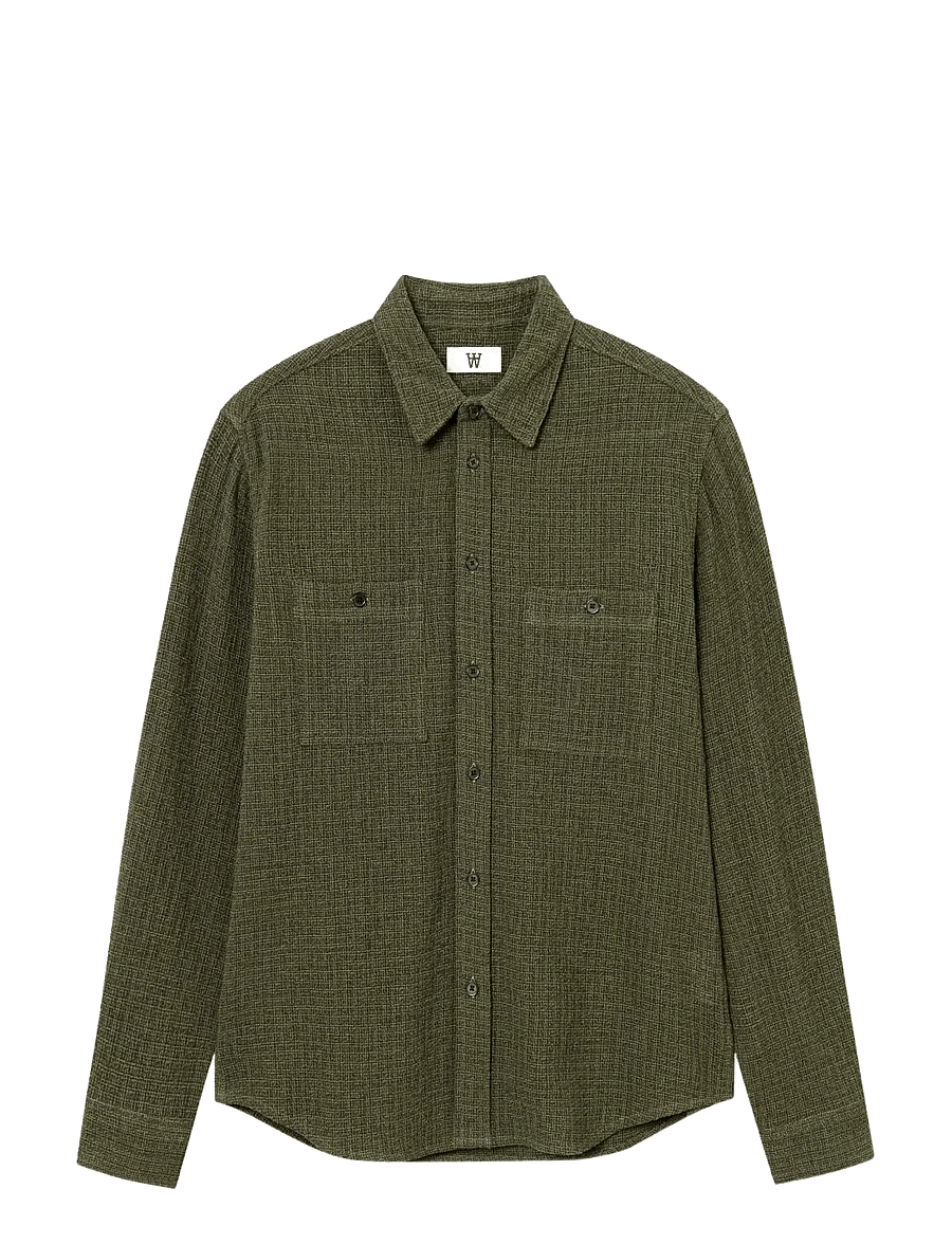WOOD WOOD - WWCooper shirt 25276 - casual hemden - chocolate bronze - 1