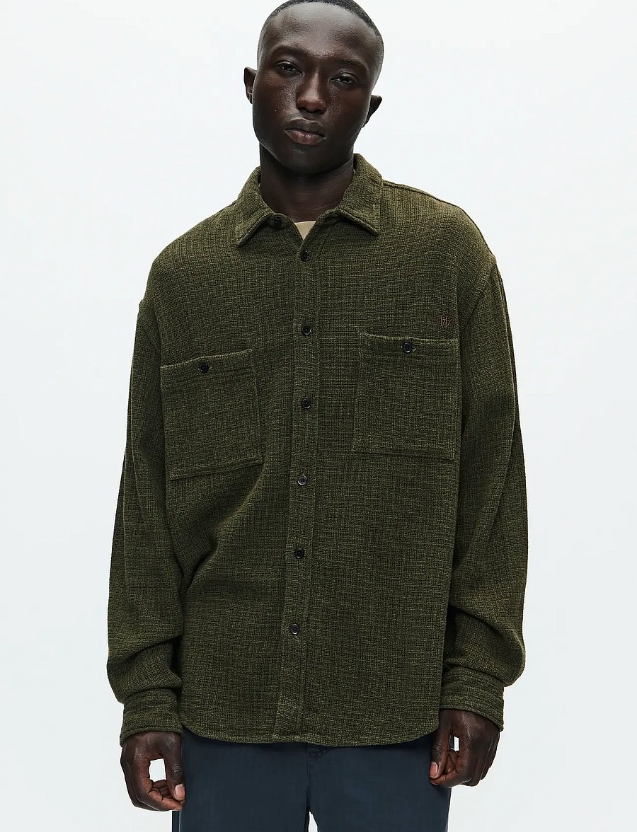 WOOD WOOD - WWCooper shirt 25276 - casual hemden - chocolate bronze - 0