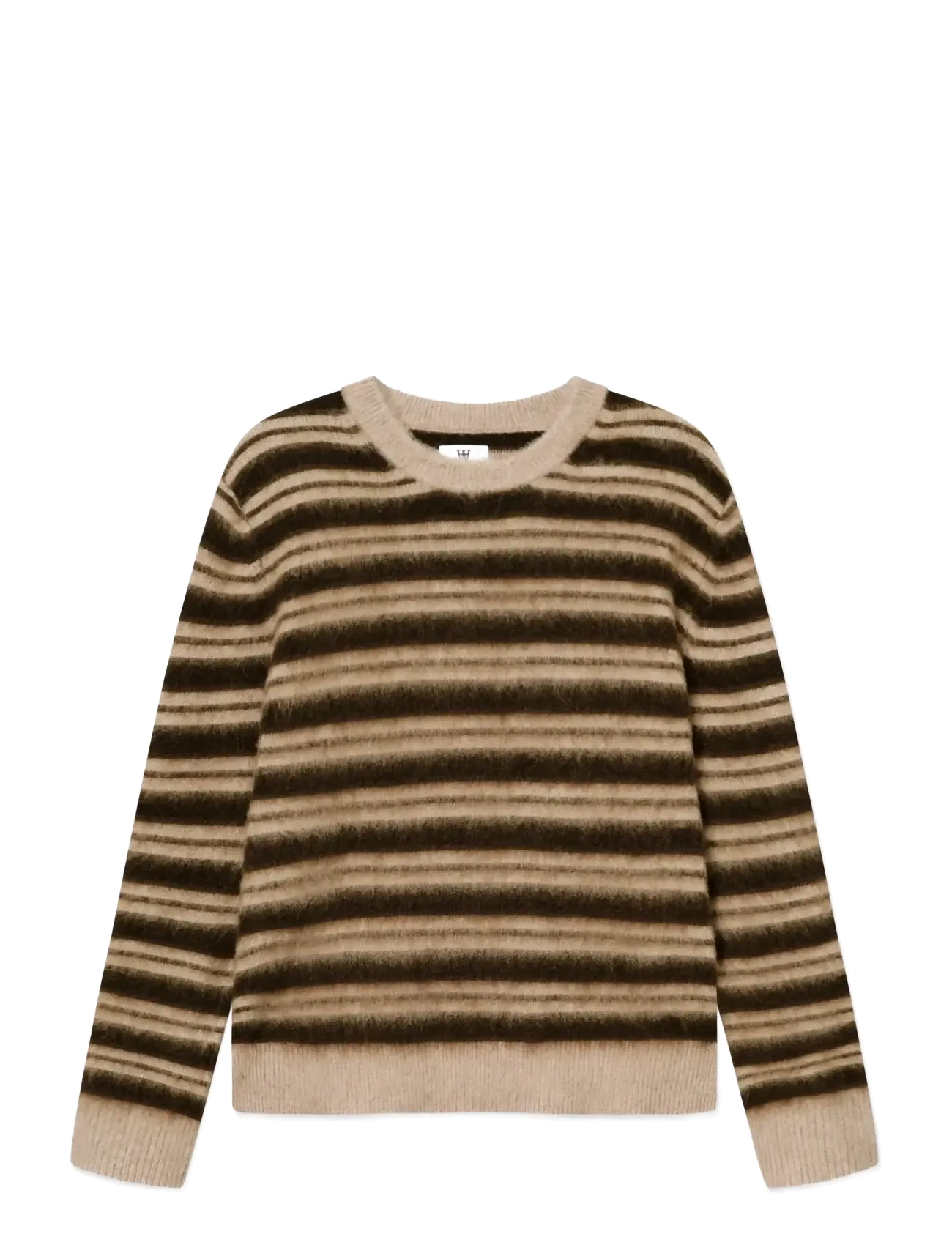 WOOD WOOD Wwenker Crew Neck 25192 Beige - S - Herren