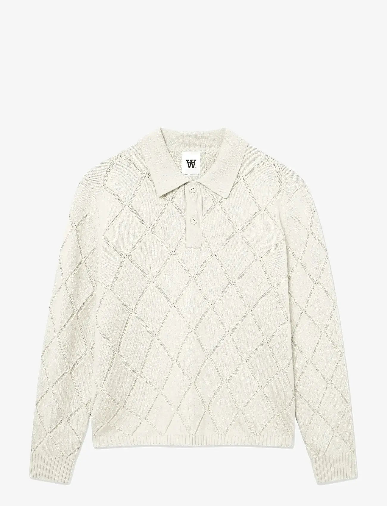 WOOD WOOD - WWFindus polo 25325 - knitted polos - moonstruck - 1