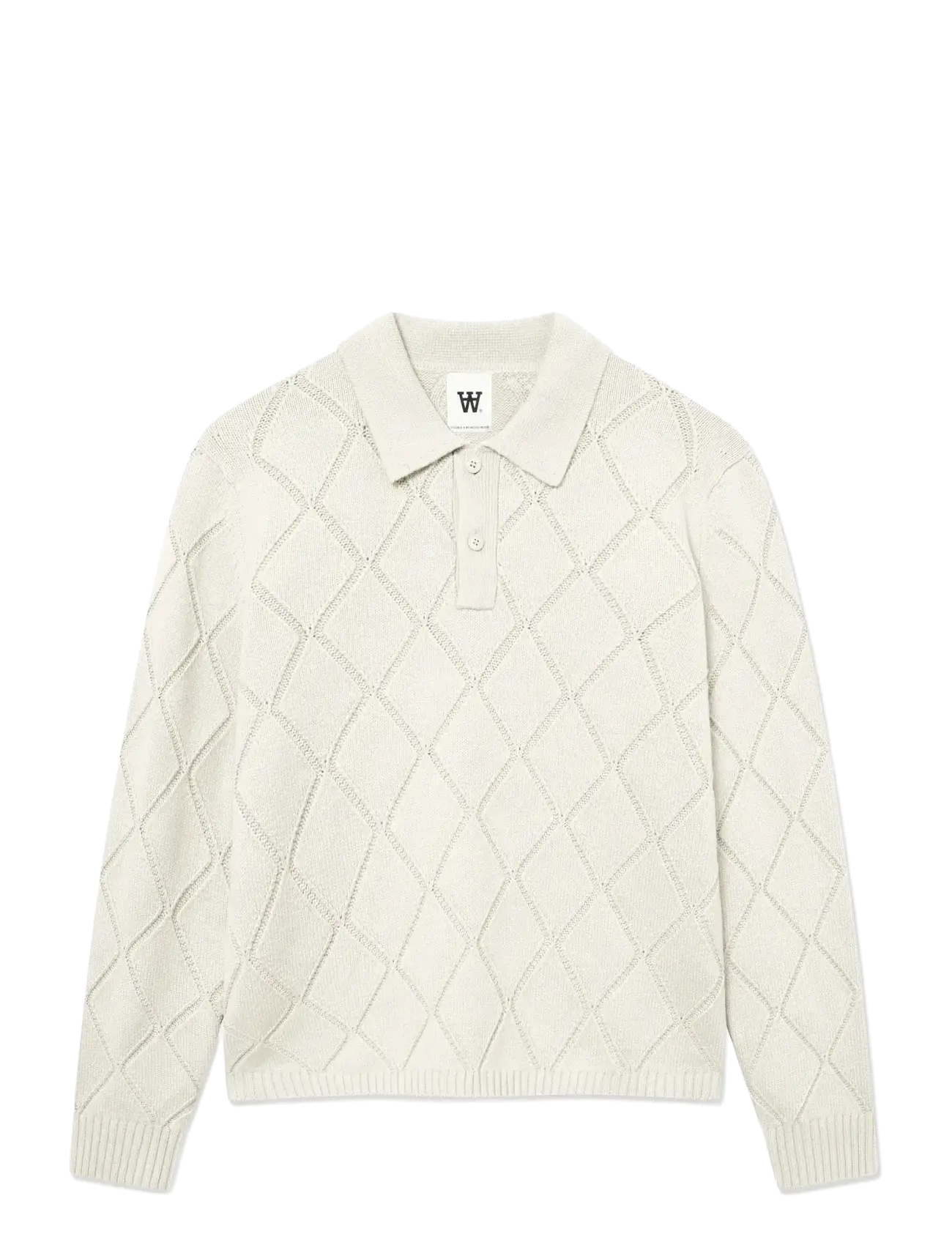 WOOD WOOD WWFindus polo 25325 - Tøj - MOONSTRUCK / cream