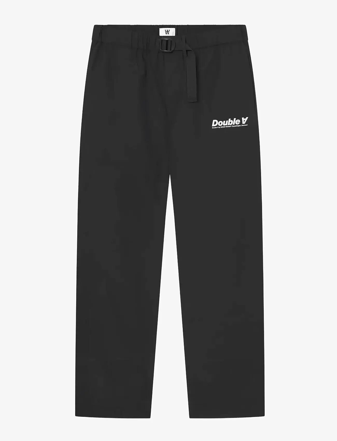 WOOD WOOD - WWRobert trousers 25307 - casual - black - 1