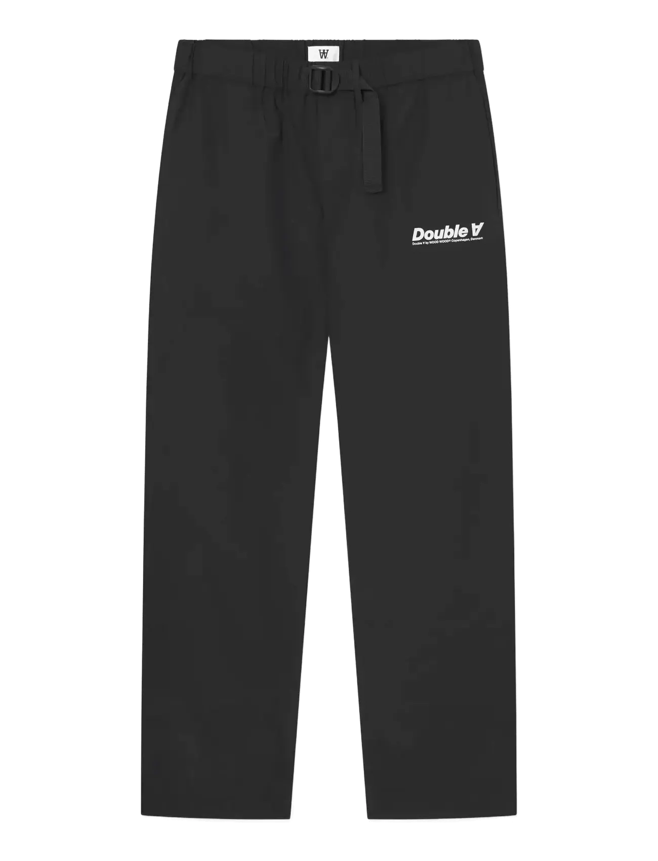 WOOD WOOD WWRobert trousers 25307 - Casual - BLACK / black