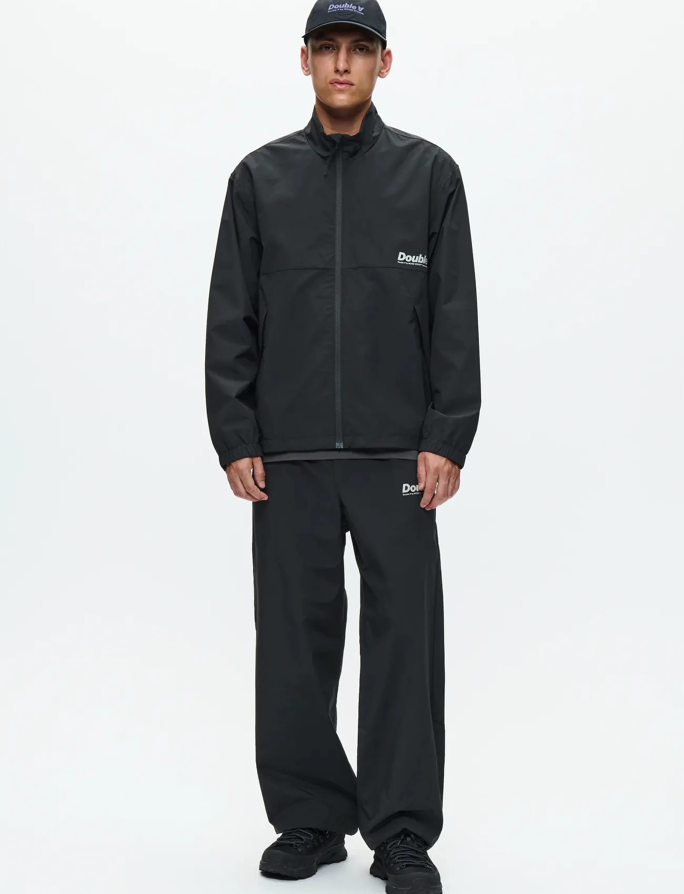 WOOD WOOD - WWRobert trousers 25307 - casual broeken - black - 2