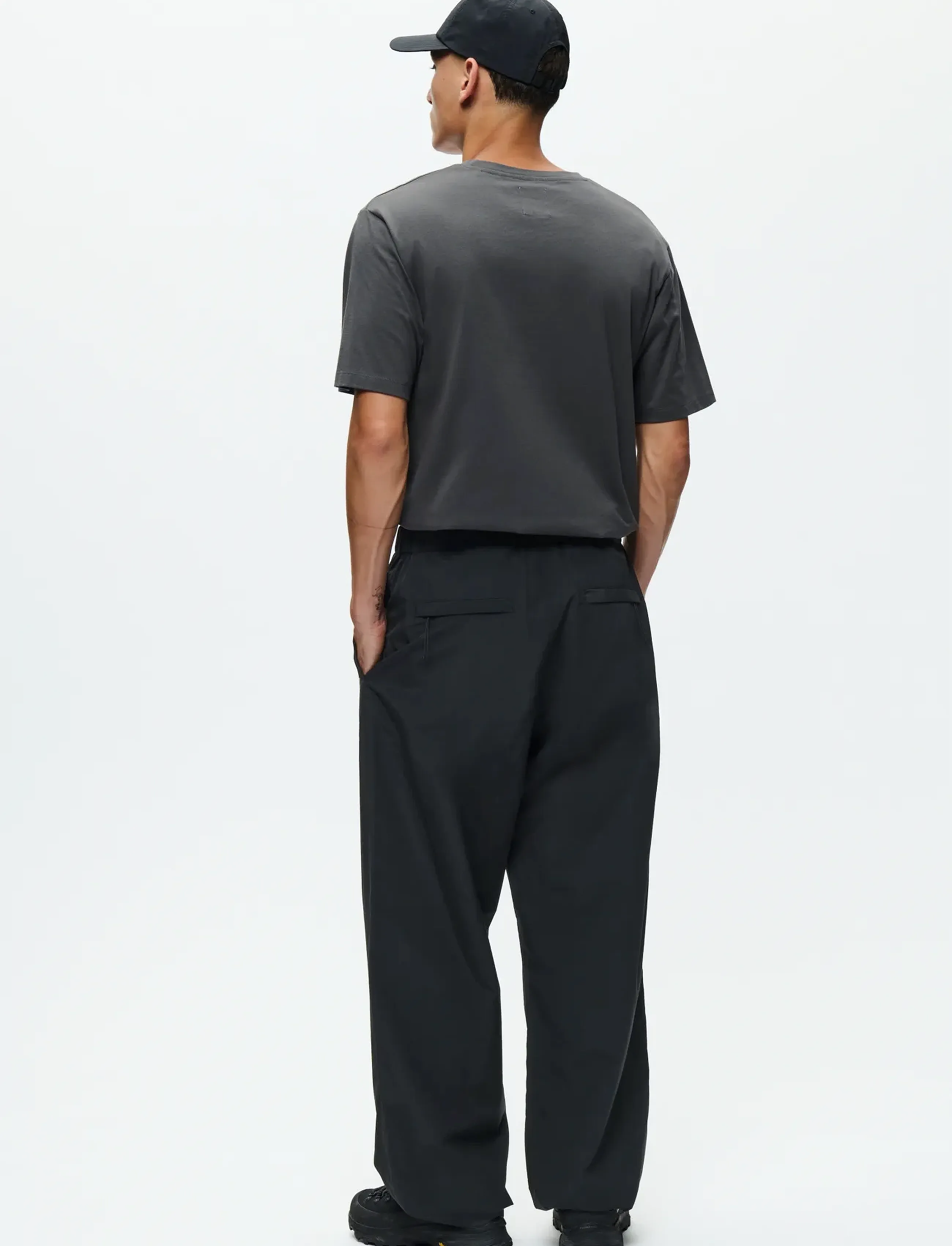 WOOD WOOD - WWRobert trousers 25307 - casual broeken - black - 3