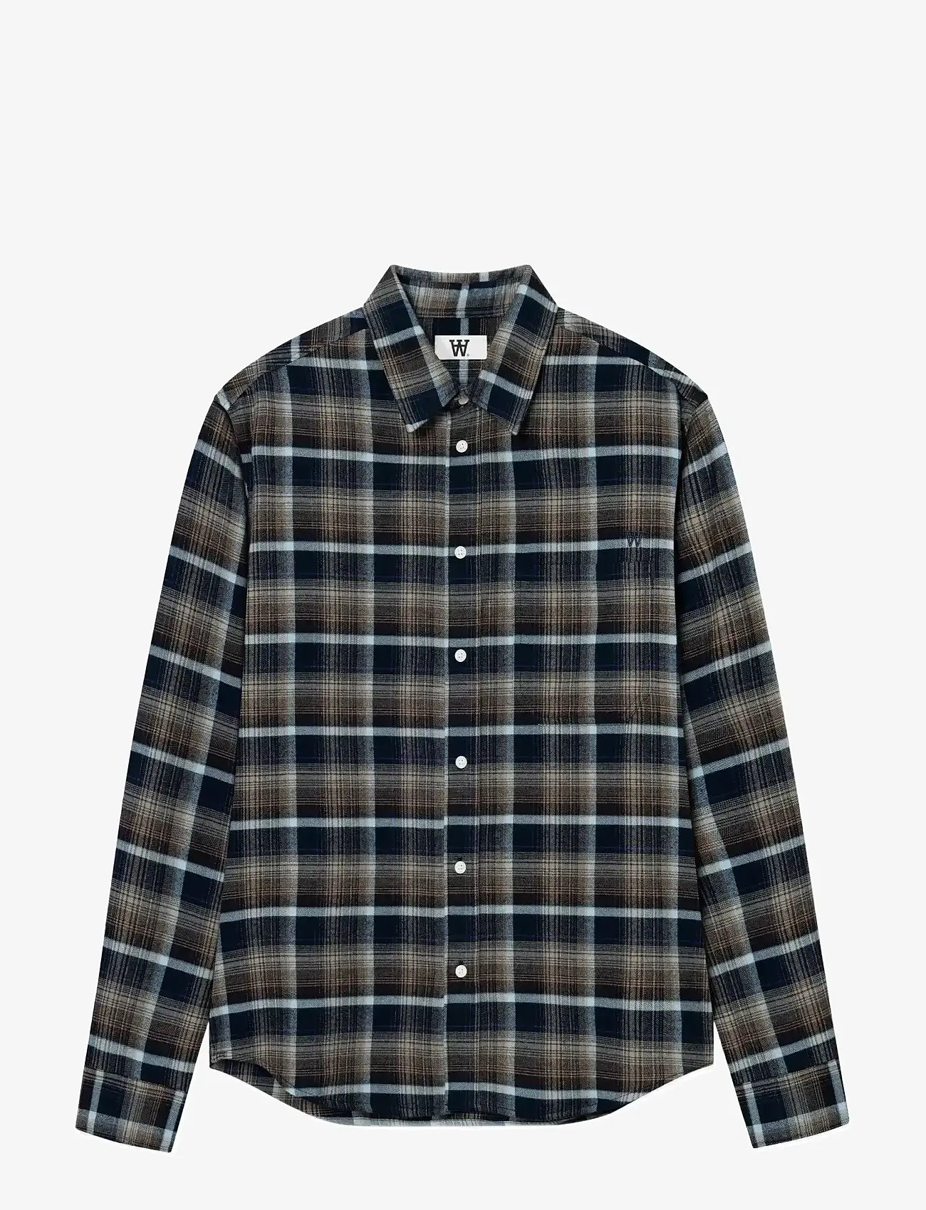 WOOD WOOD - WWCooper shirt 25302 - ruudulised särgid - blue multi check - 1