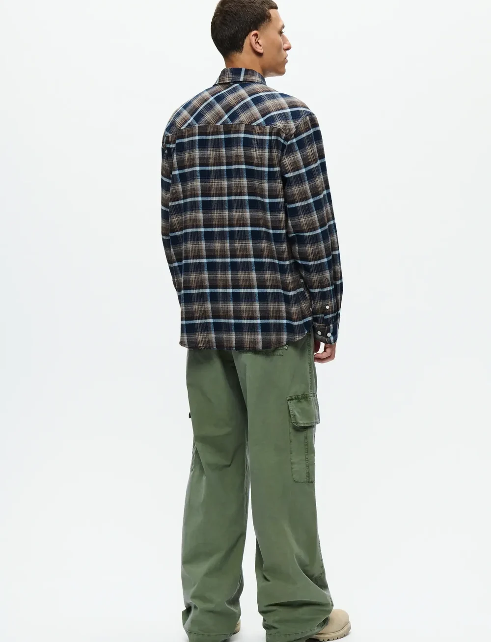 WOOD WOOD - WWCooper shirt 25302 - rutiga skjortor - blue multi check - 3