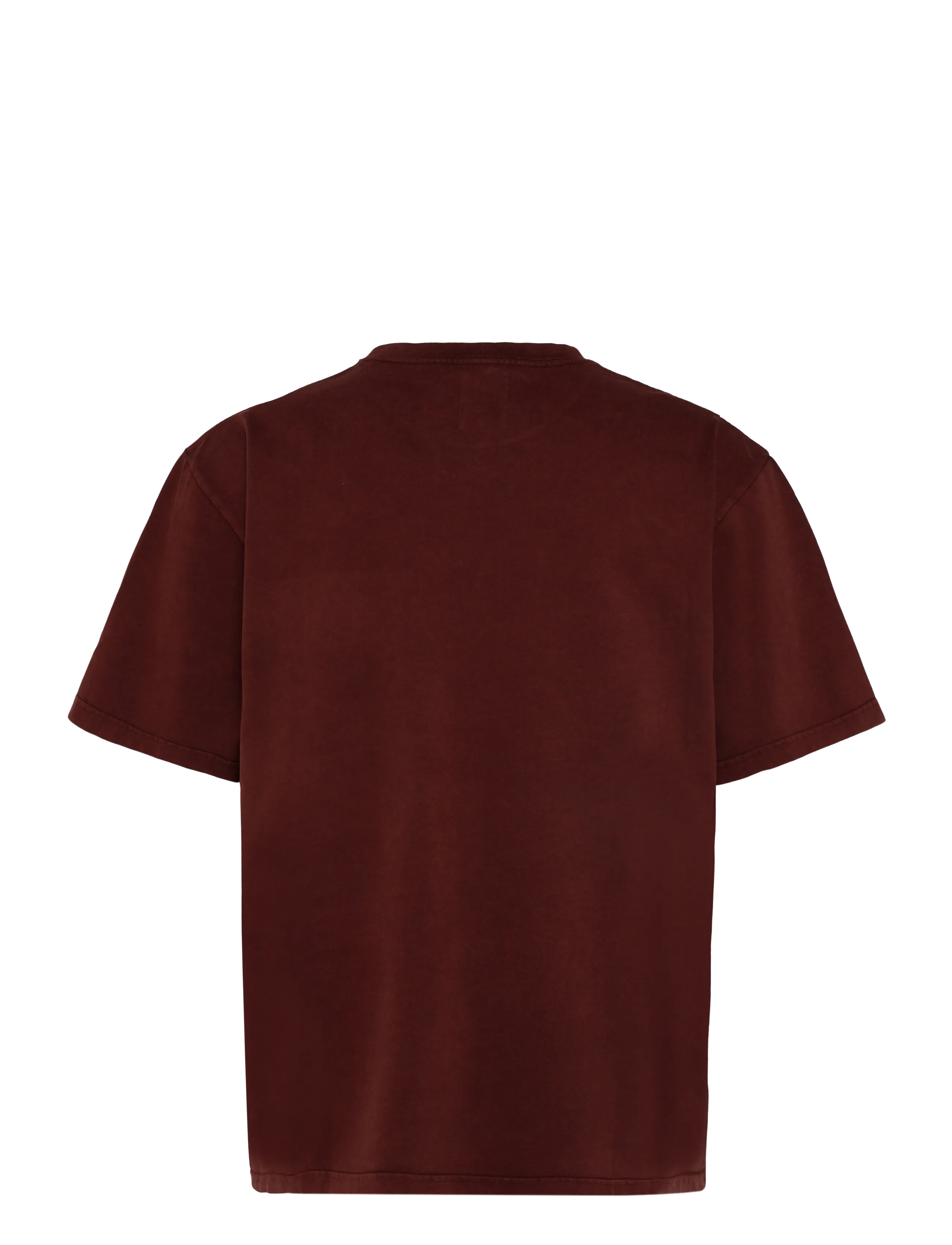 WOOD WOOD - WWLiam tee italic 25210 - kurzärmelige t-shirts - decadent chocolate - 2