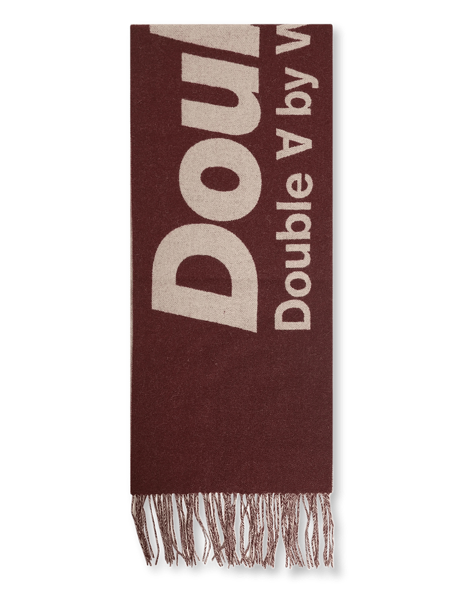WOOD WOOD - WWLeon italic scarf 25257 - halsdukar - decadent chocolate - 2