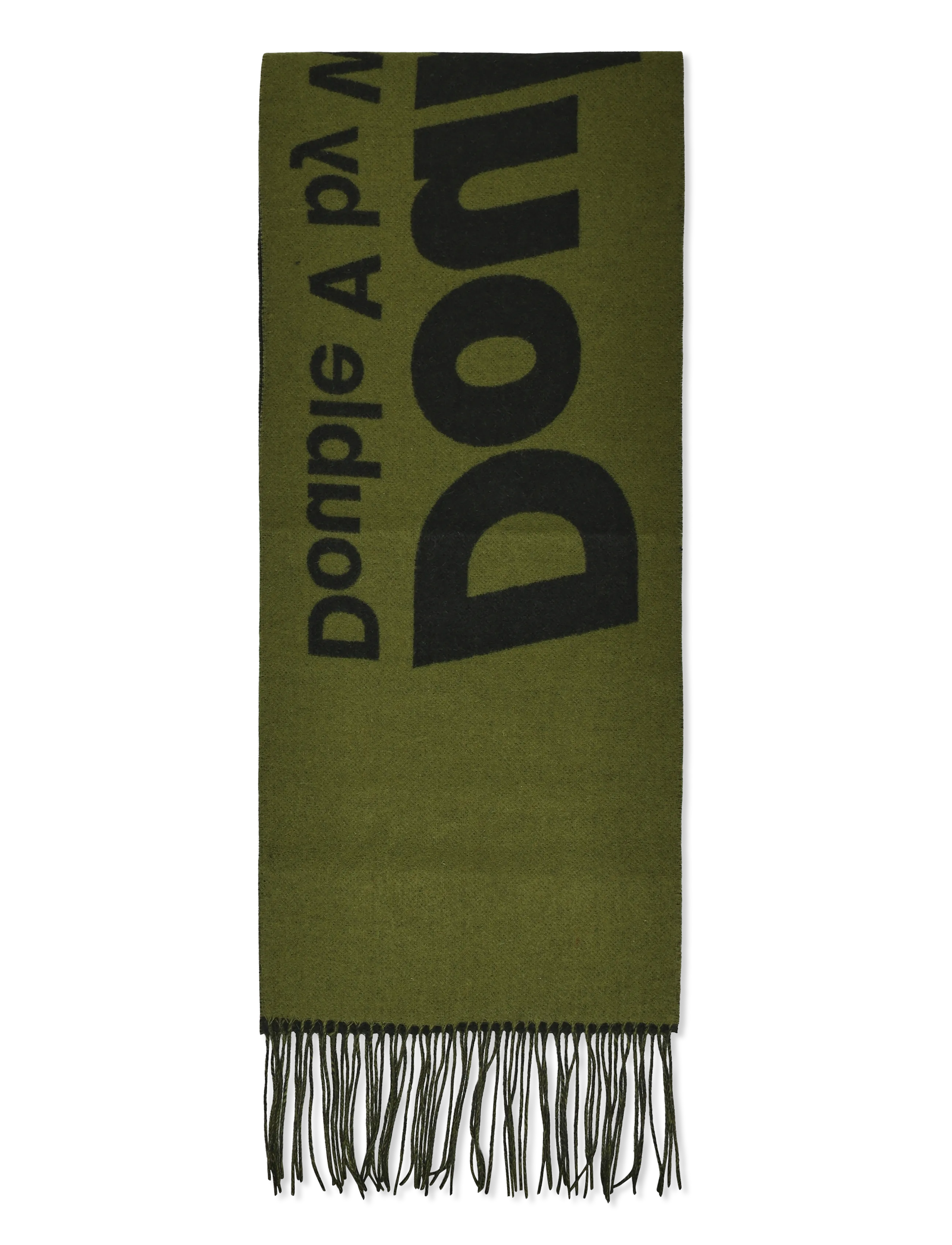 WOOD WOOD - WWLeon double A italic scarf 25257 - halsdukar - pirate black - 2